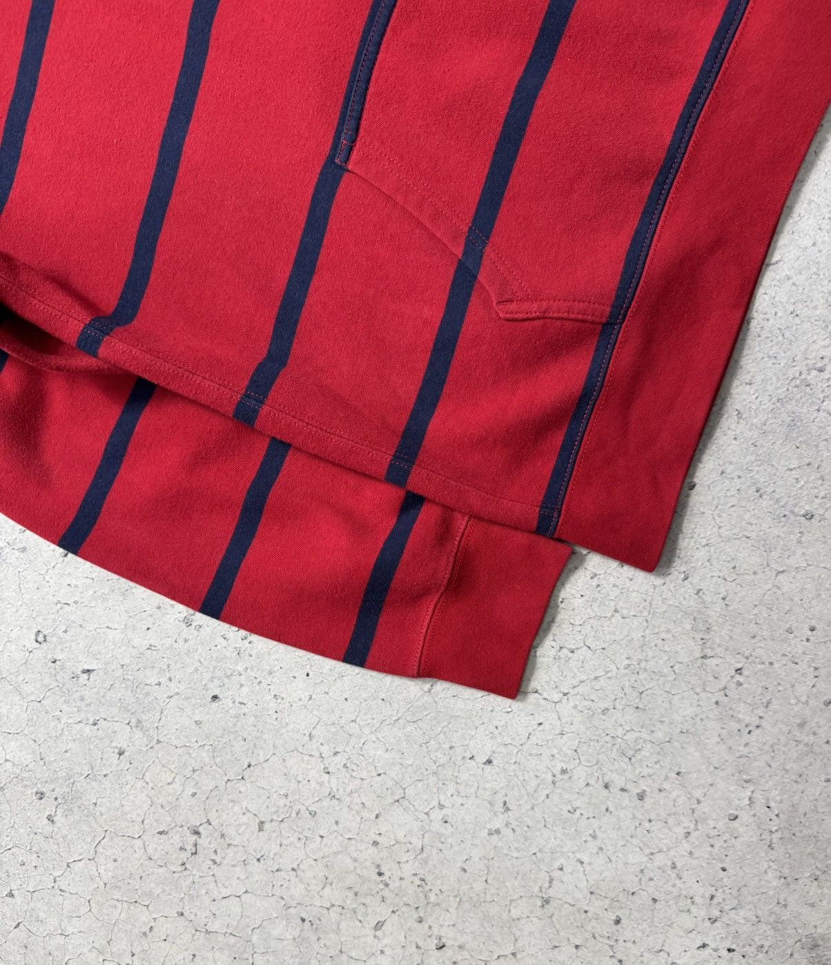Polo Ralph Lauren Polo Ralph Lauren Vintage Striped Hoodie Y2K Size US S / EU 44-46 / 1 - 3 Thumbnail