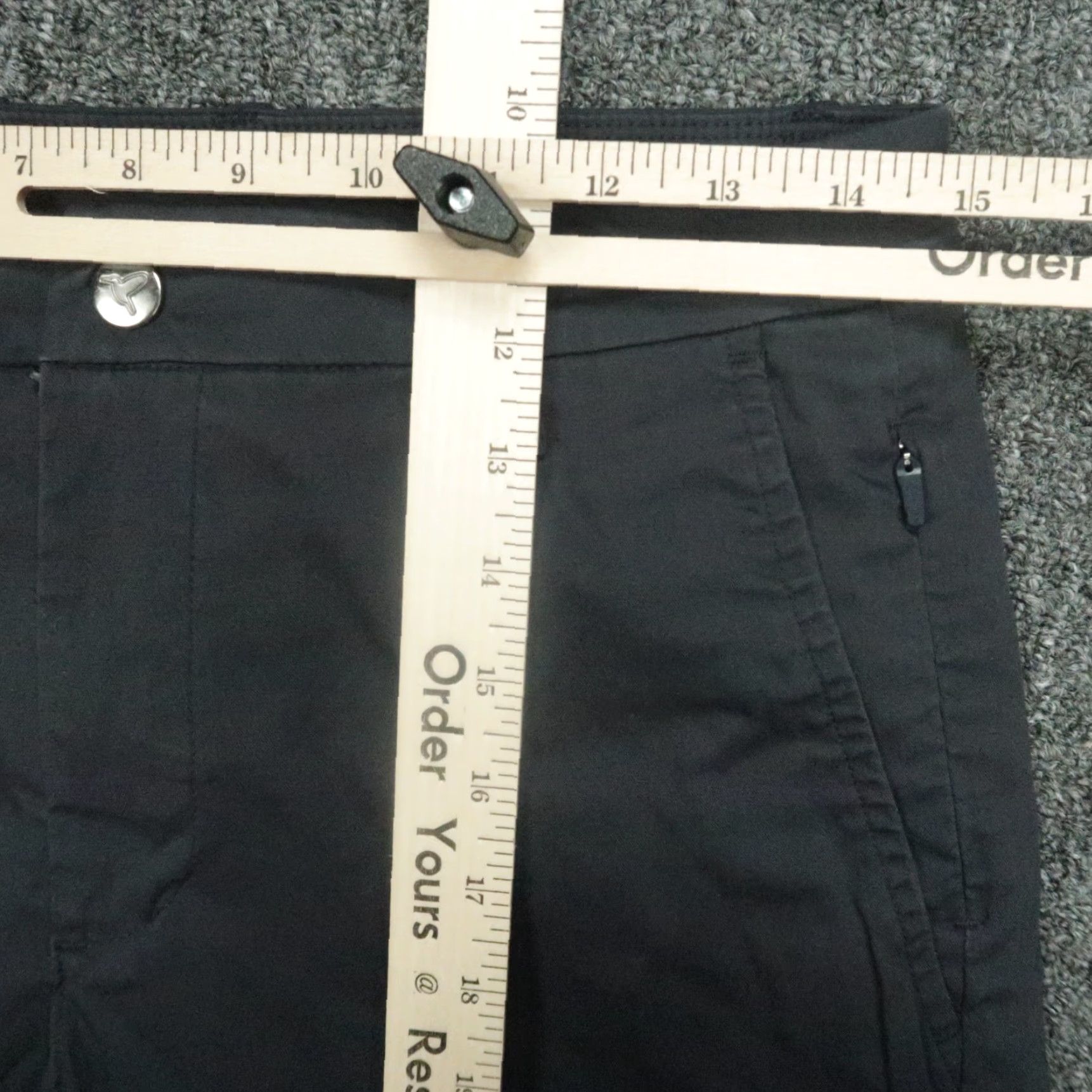 Vintage Birddogs Pants Mens 30x32 Gray Stretch Khakis Tan Stretch Chino Zip Pockets Shirt? Size US 30 / EU 46 - 7 Thumbnail