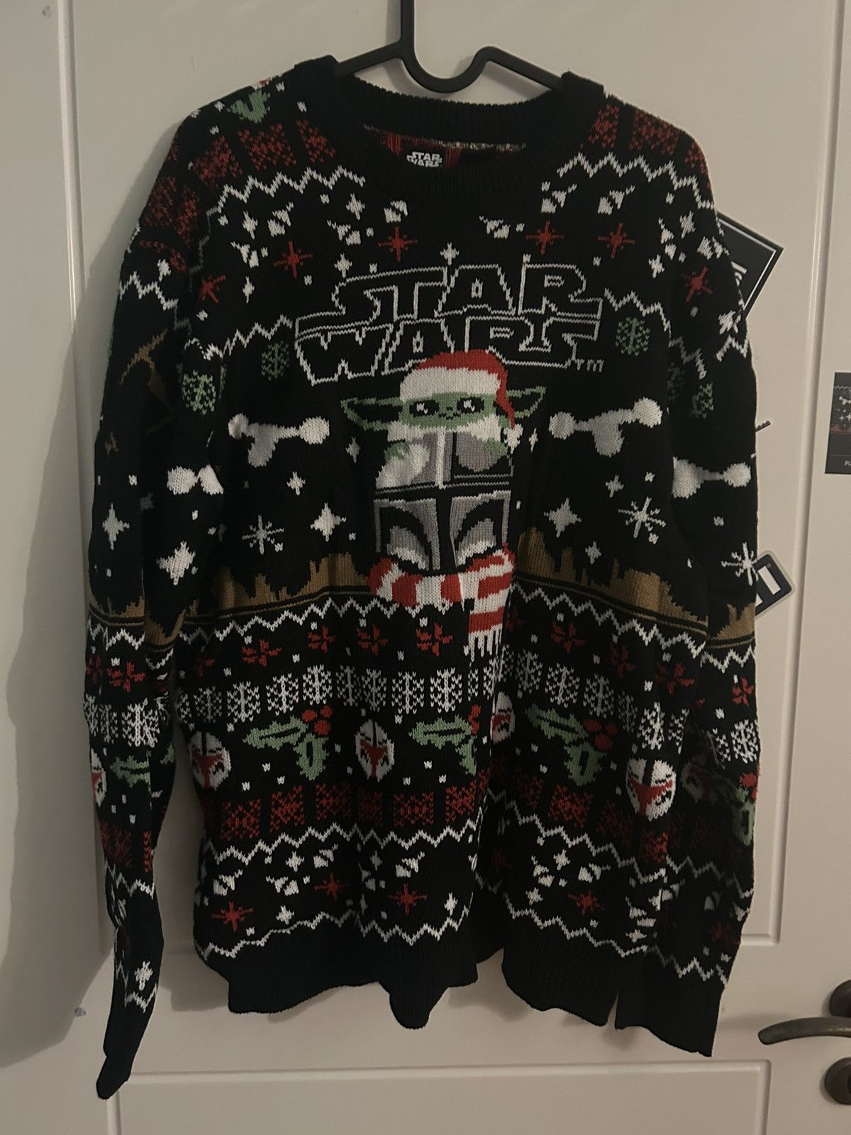 Pull & Bear × Star Wars baby yoda xmas sweater Size US M / EU 48-50 / 2 - 1 Thumbnail