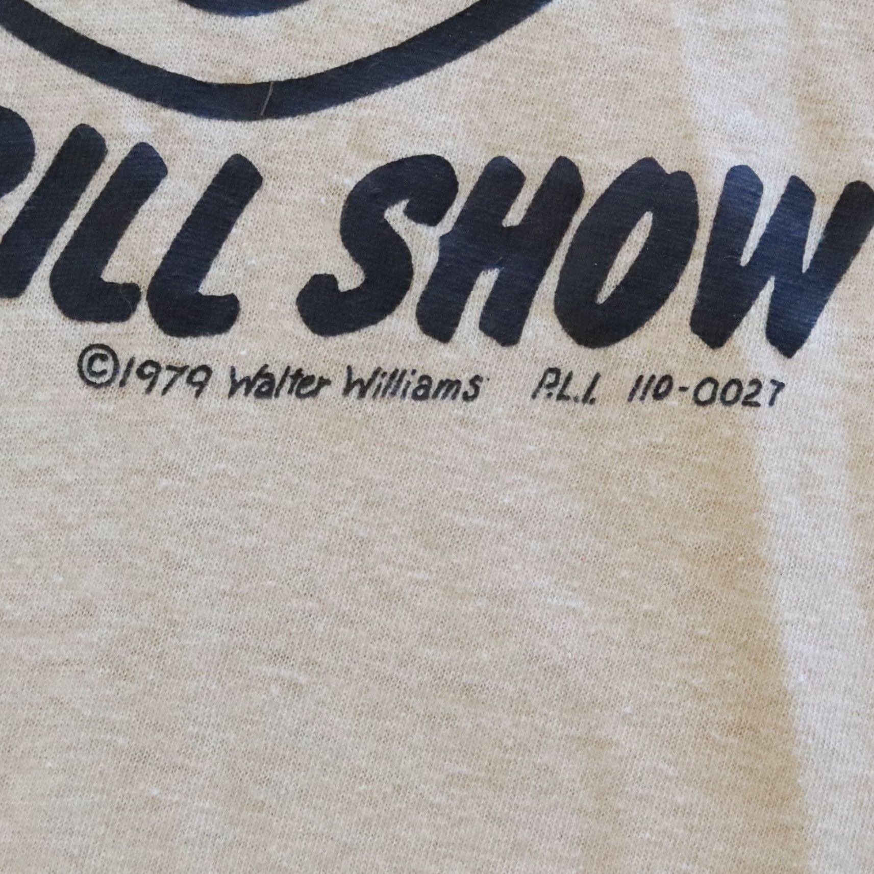 Vintage VINTAGE Mr. Bill Show Walter Williams Tee Shirt XL Brown Mens T-Shirt 1980s Size US XL / EU 56 / 4 - 6 Thumbnail