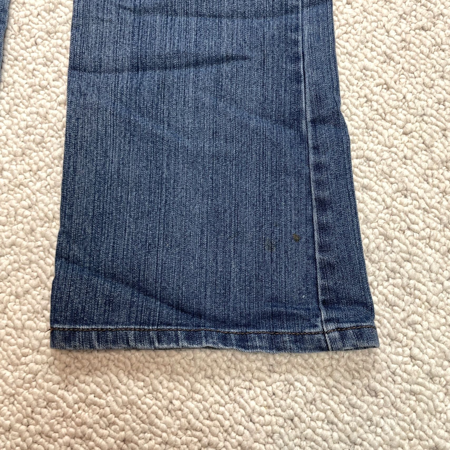 Vintage BandolinoBlu Jeans Womens 8 Blue Denim Dark Wash Bootcut Missy Mid Rise 35x31 Jeans Size 30" / US 8 / IT 44 - 3 Thumbnail