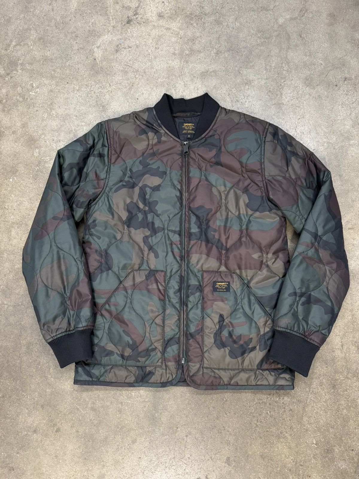Carhartt Wip Carhartt WIP Bomber Jacket Size US S / EU 44-46 / 1 - 1 Thumbnail