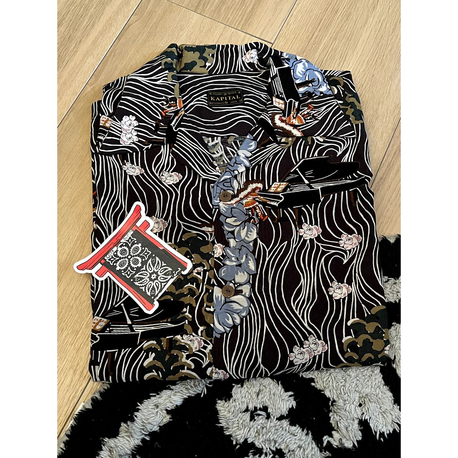 Kapital Kapital Silk Rayon Piano pt Aloha Shirt Size US M / EU 48-50 / 2 - 3 Thumbnail