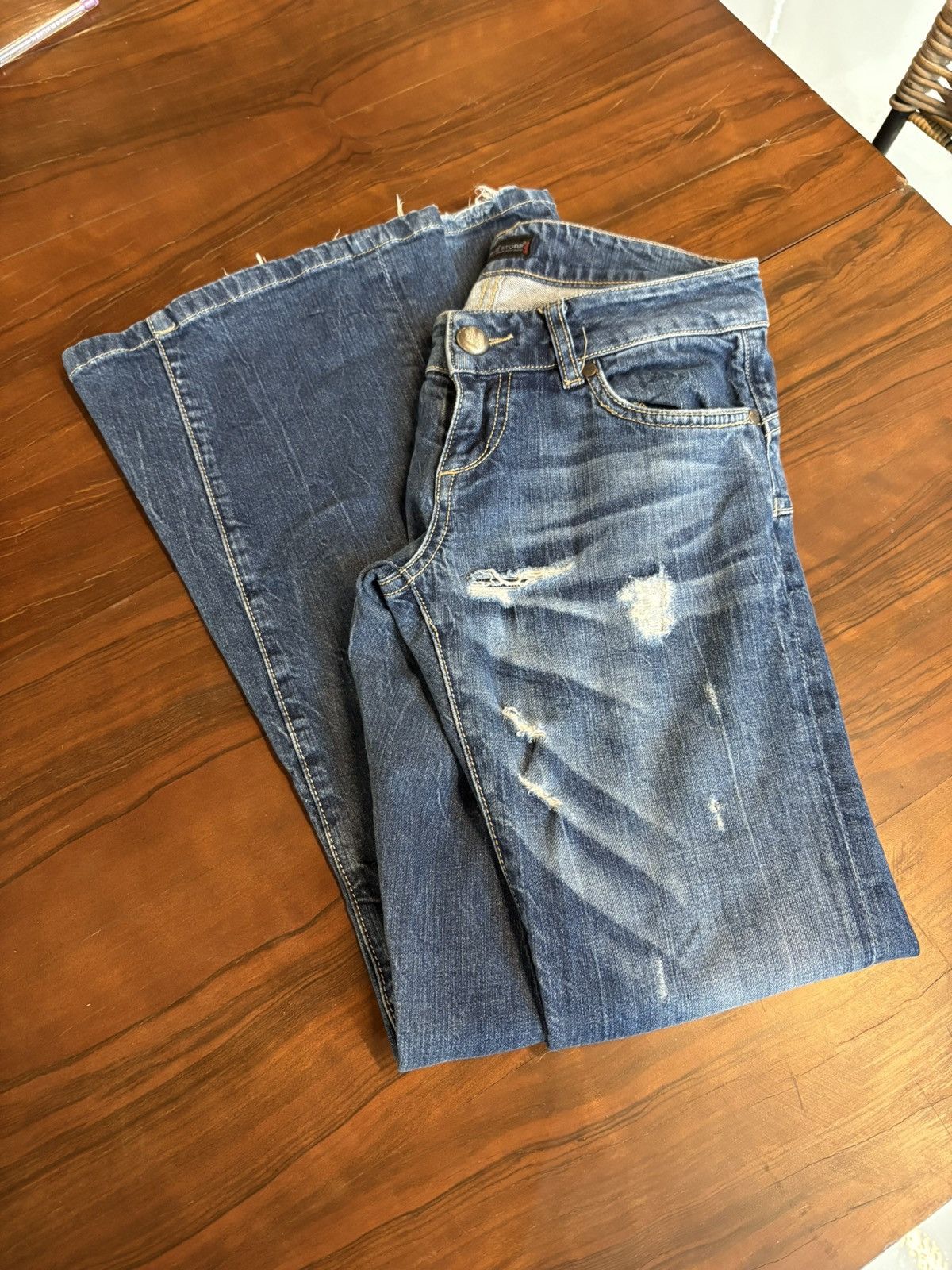 Vintage Home Store jean Size 24" / US 00 / IT 34 - 3 Thumbnail
