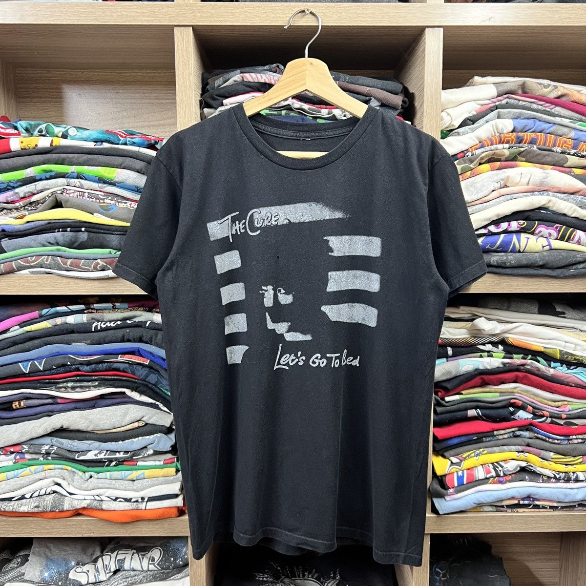 Band Tees VTG THE CURE LETS GO BED TEE Size US M / EU 48-50 / 2 - 1 Thumbnail