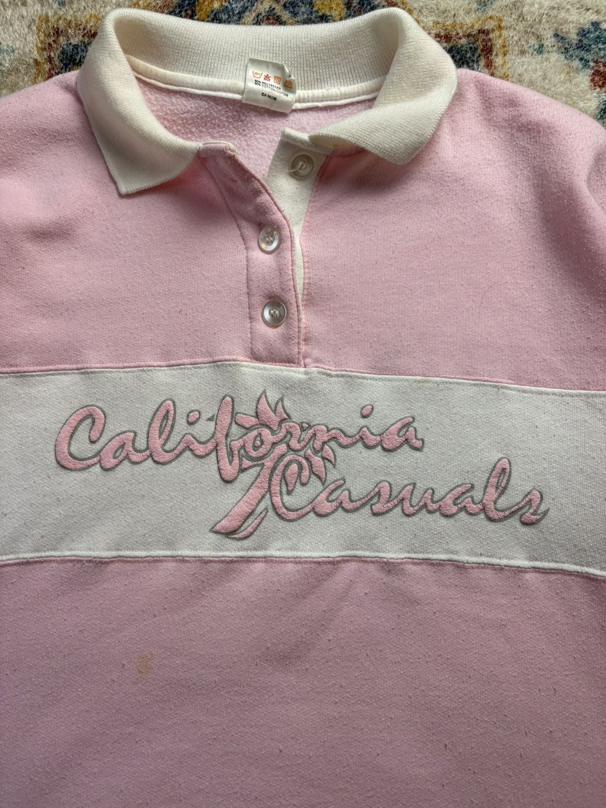 Vintage Vintage California Casuals Henley Sweatshirt Medium Size M / US 6-8 / IT 42-44 - 4 Thumbnail