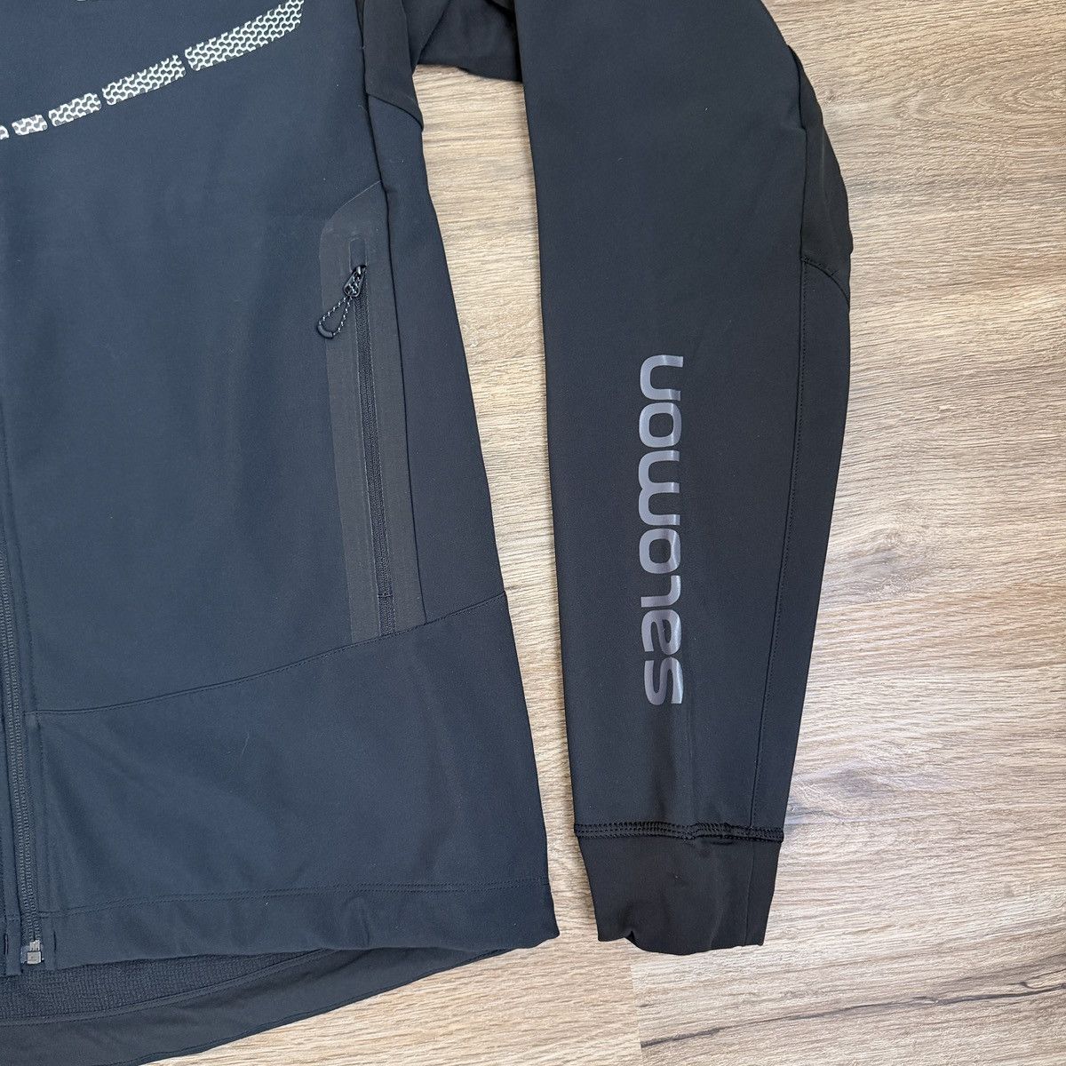 Salomon Salomon RS Warm Softshell Men's Jacket Dark Blue Black Size US XL / EU 56 / 4 - 3 Thumbnail