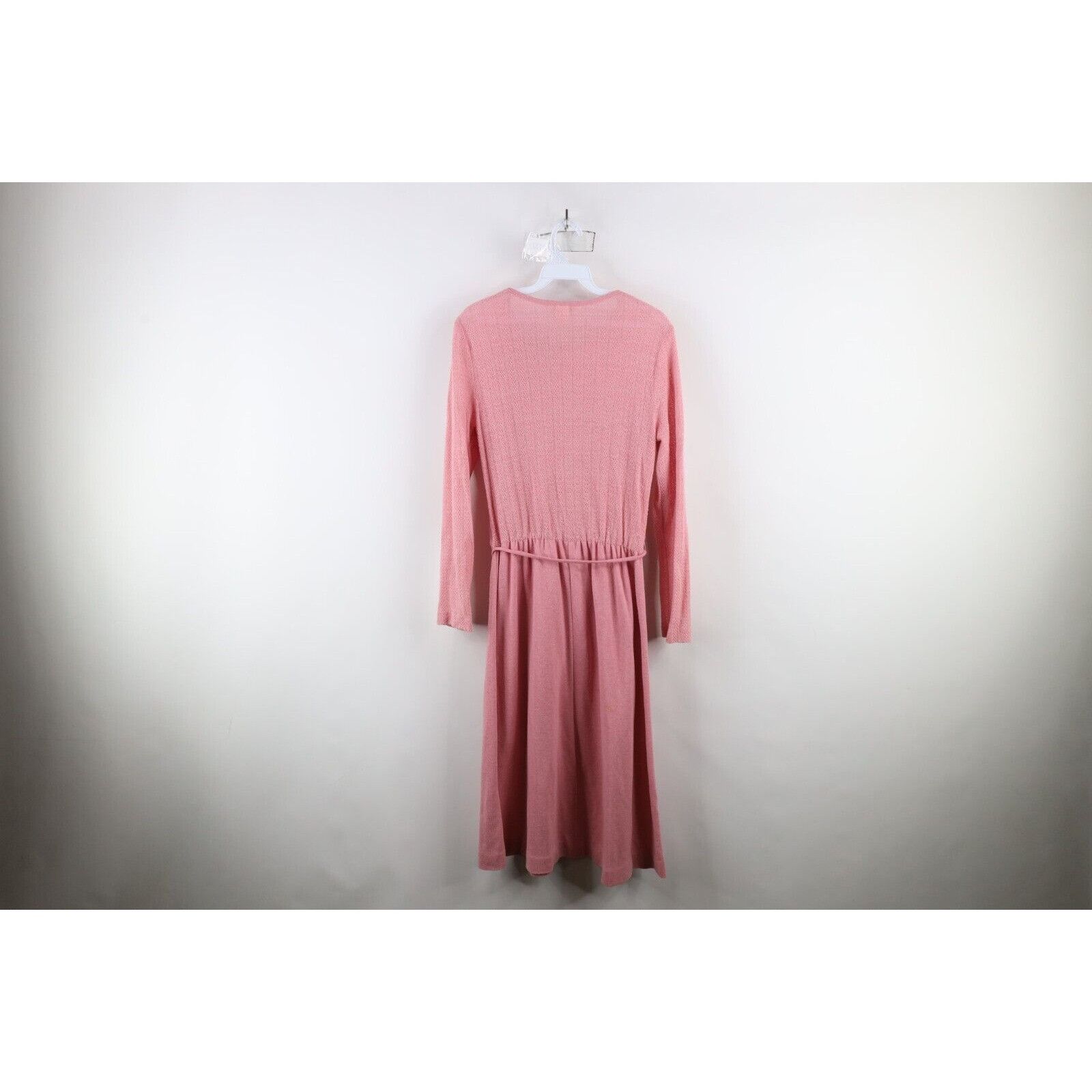 Vintage Vintage 70s Streetwear Distressed Crochet Knit Dress Size XXL / US 16-18 / IT 52-54 - 13 Thumbnail