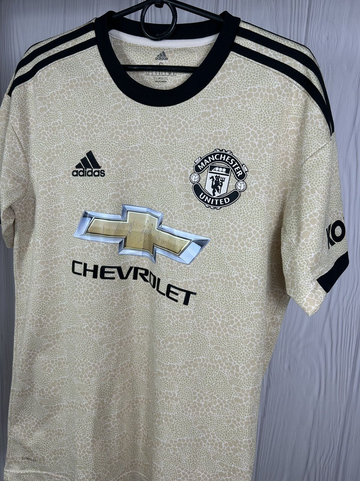 Adidas Manchester United 2019/20 Adidas Soccer Jersey Size S Size US S / EU 44-46 / 1 - 3 Thumbnail