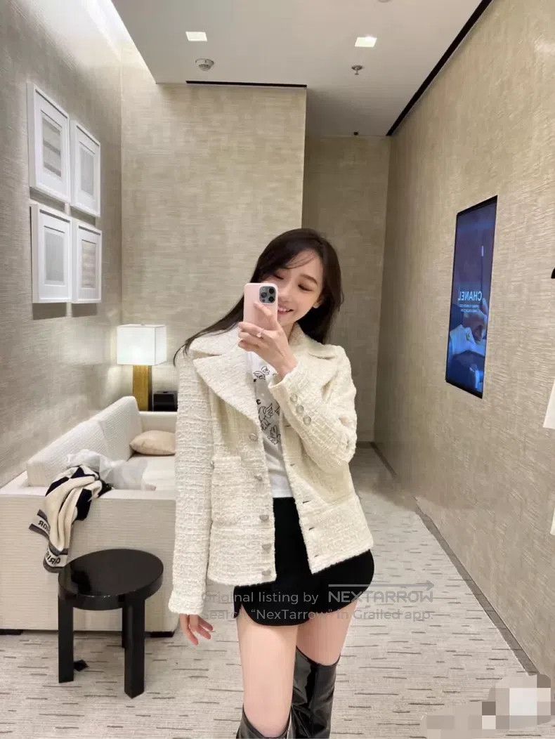 Chanel Chanel Knitted coat Size M / US 6-8 / IT 42-44 - 7 Thumbnail