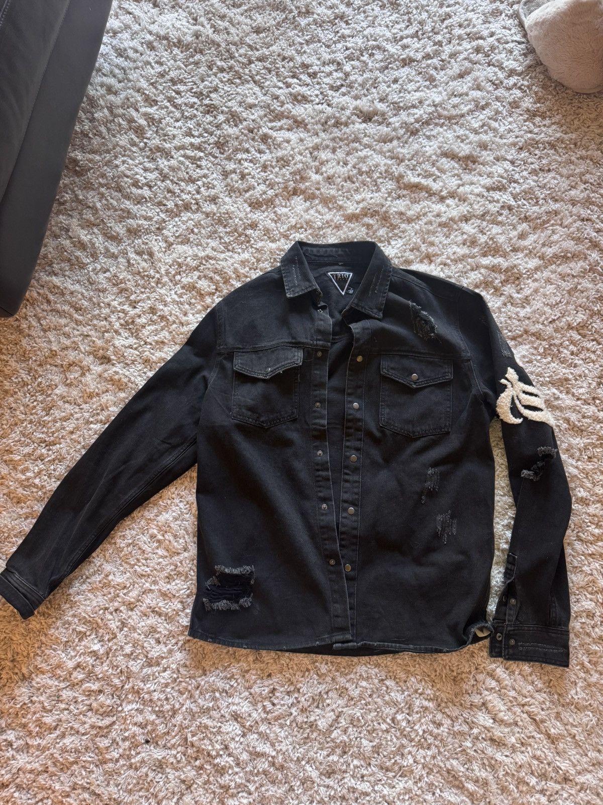 Vintage City of Angels denim jacket Size US L / EU 52-54 / 3 - 2 Thumbnail
