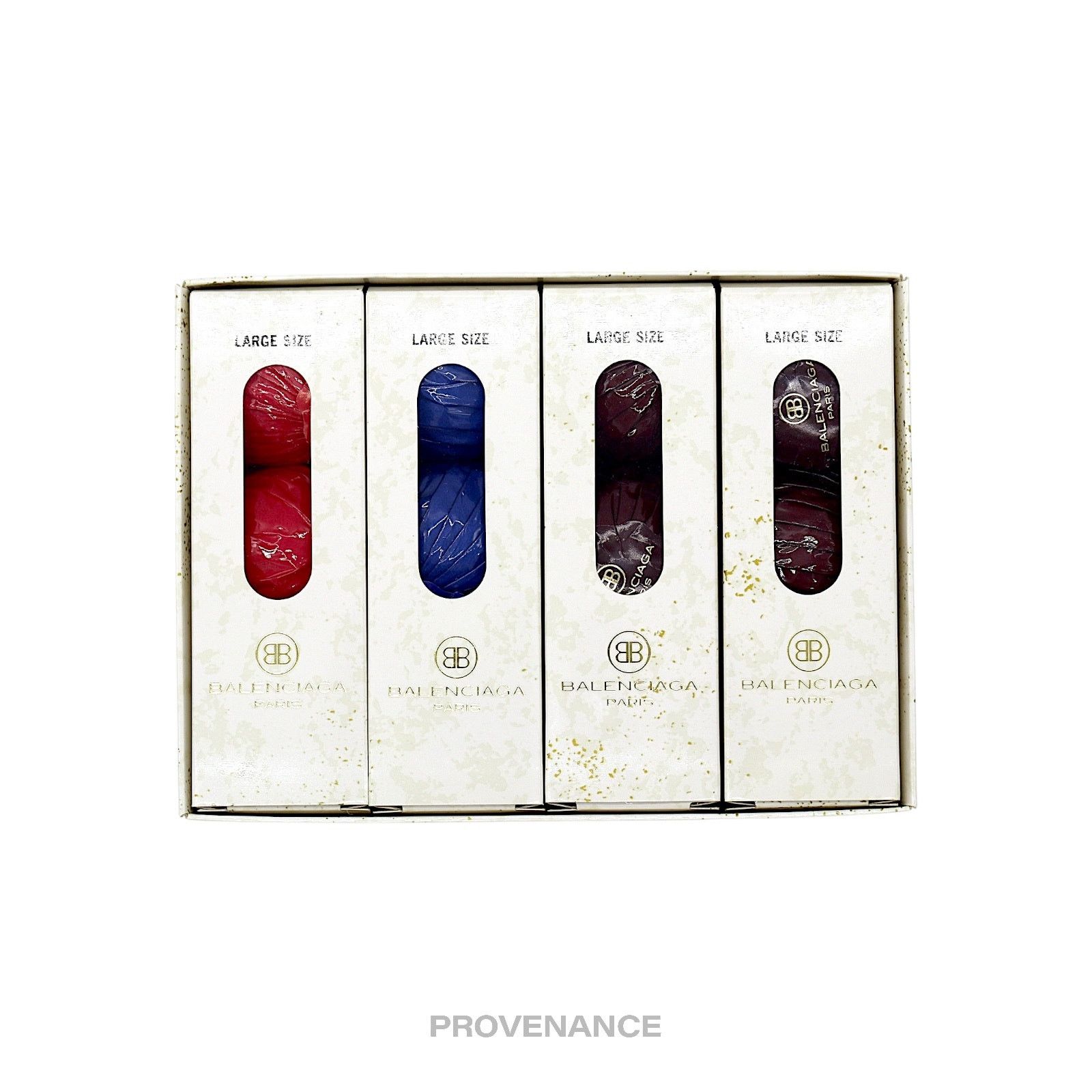 🔴 Balenciaga Golf Balls Box (Set of 12) - Multicolor