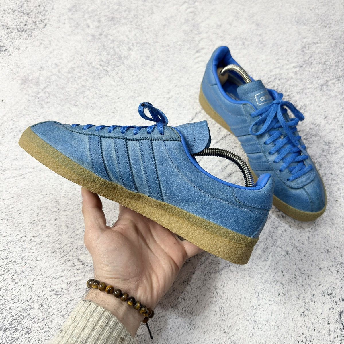 Adidas × Vintage Adidas Topanga Mens Sneakers US9 UK8 26.5-27cm Size US 8.5 / EU 41-42 - 4 Thumbnail