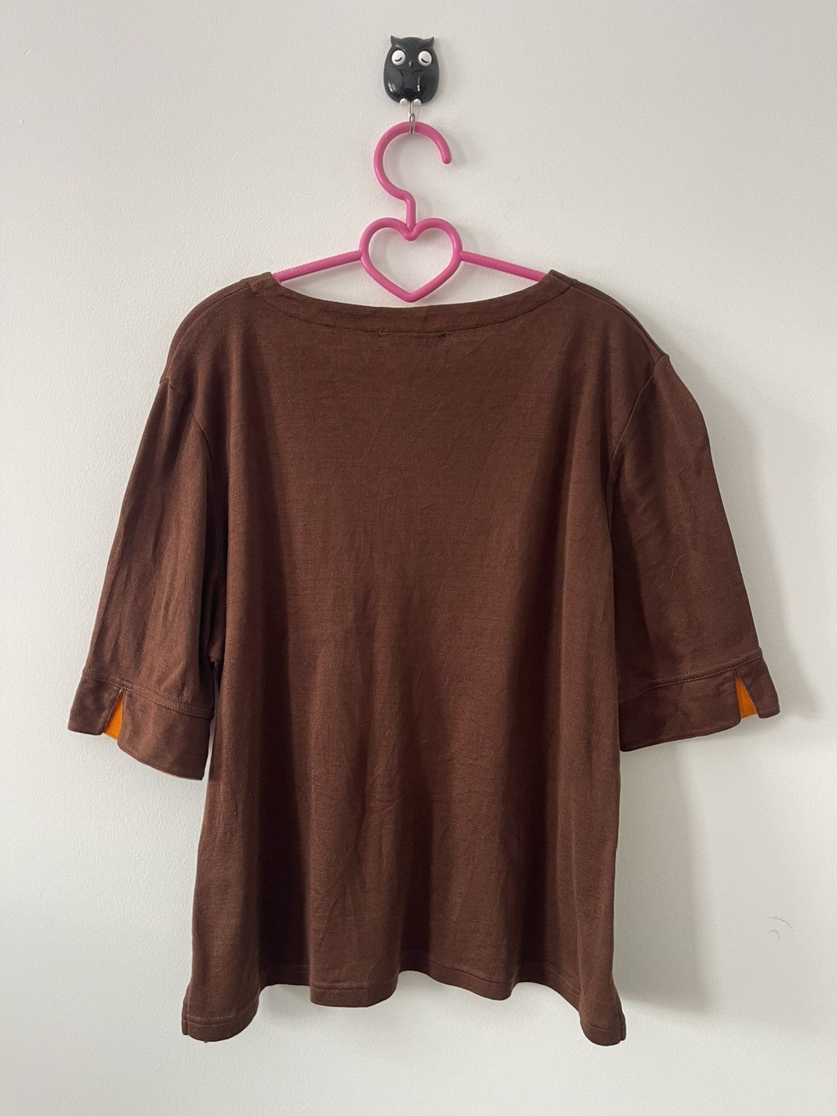 Kansai Yamamoto Rare Vintage KANSAI BIS Yamamoto Flower Brown Flora Size M / US 6-8 / IT 42-44 - 5 Thumbnail