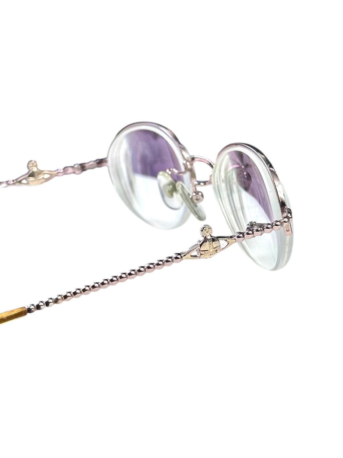 Vivienne Westwood 2000s VIVIENNE WESTWOOD ORB LOGO 5011 GLASSES Size ONE SIZE - 4 Thumbnail
