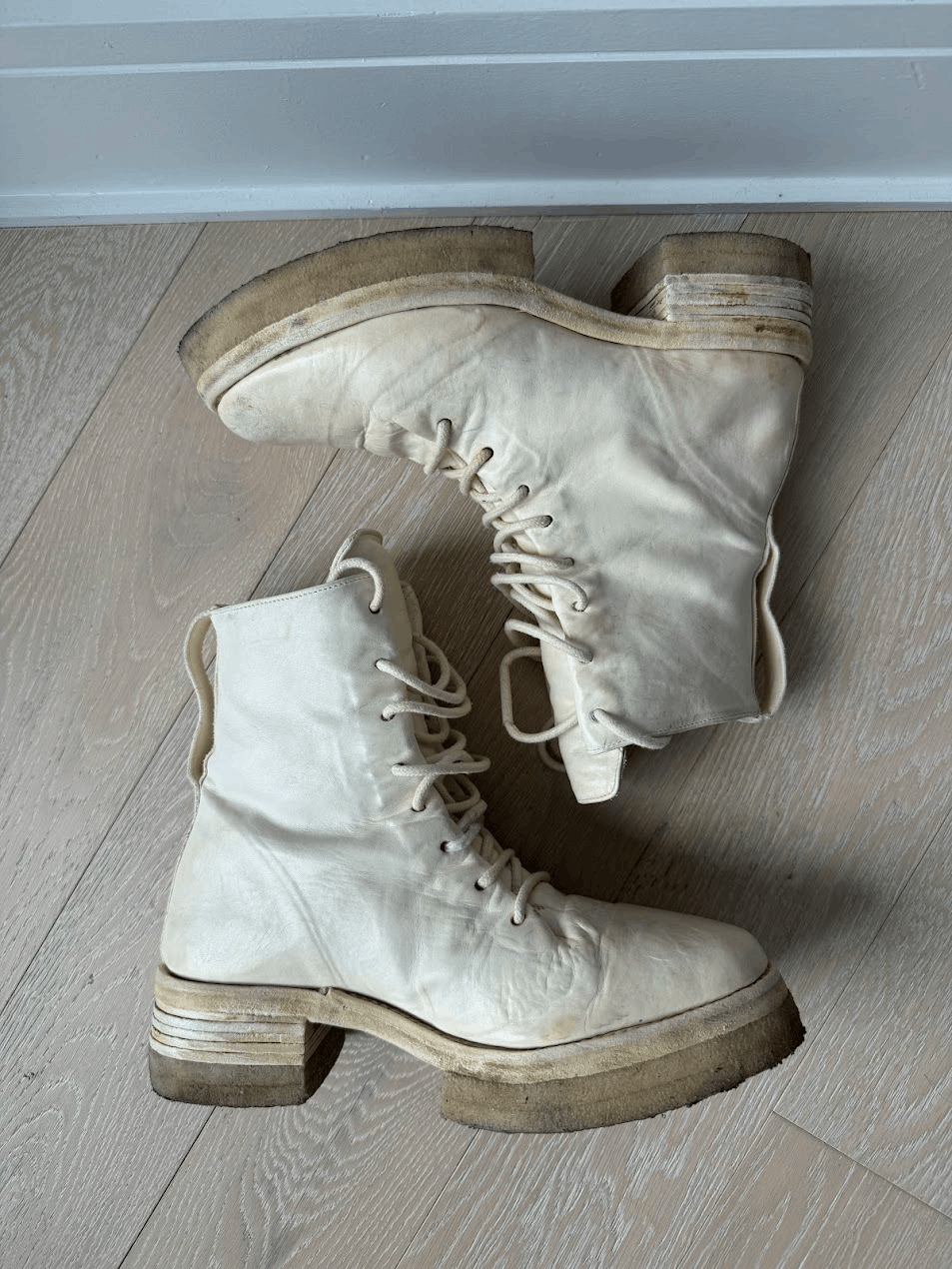 Carol Christian Poell Combat Boots AM/2609-IN CORS/01 Size US 8 / EU 41 - 1 Thumbnail