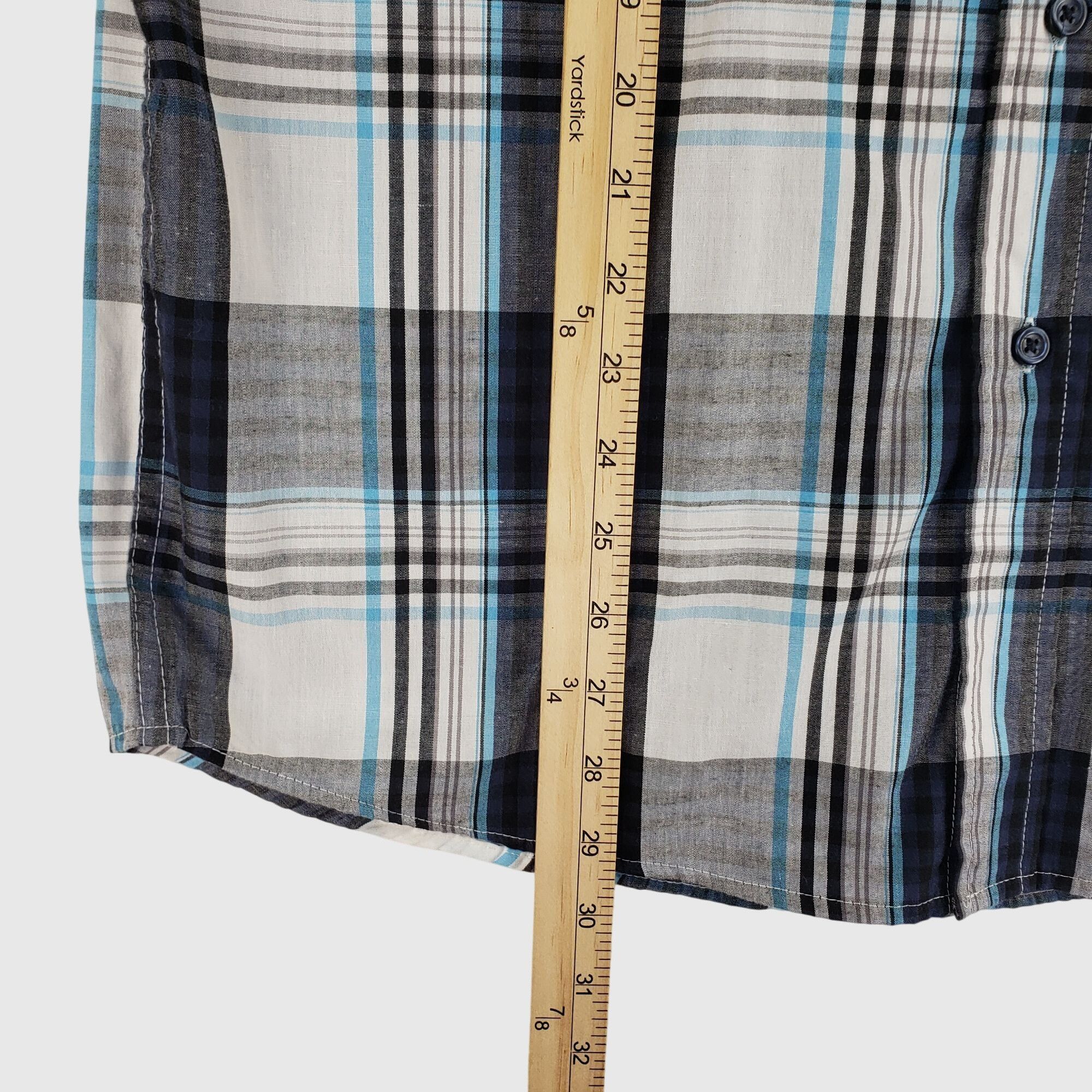 Beverly Hills Polo Club Beverly Hills Polo Club Plaid Button Down Shirt Long Sleeve Size US M / EU 48-50 / 2 - 6 Thumbnail