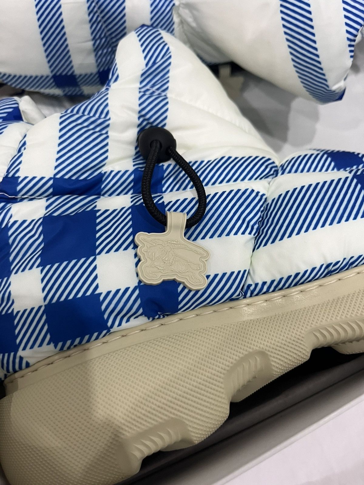 Burberry Burberry Pillow Boot – Blue Check (2021) Size US 9 / EU 42 - 7 Thumbnail