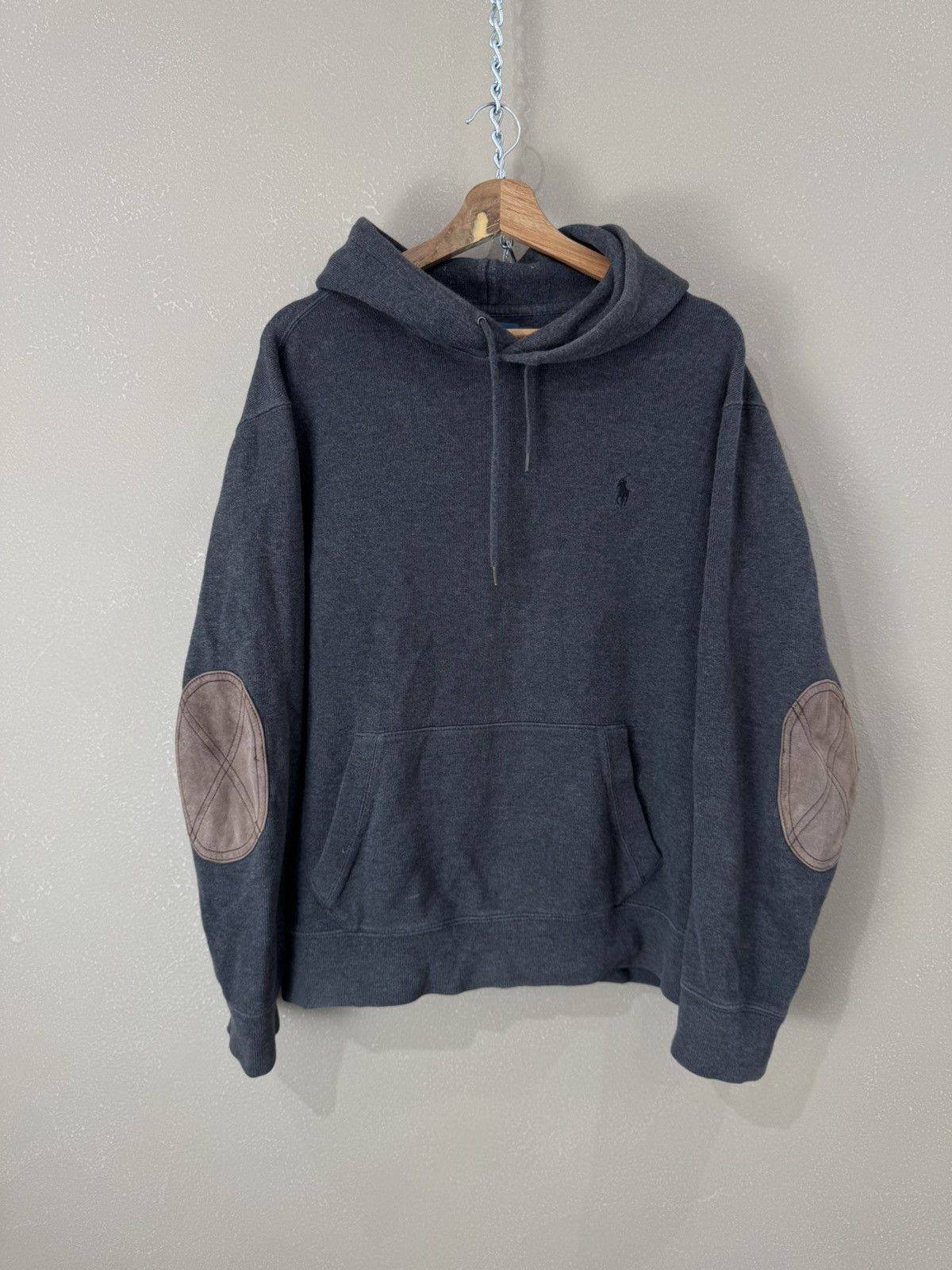 Polo Ralph Lauren Vintage Polo Ralph Lauren Rope Knit Logo Zip Sweater Hoodie Size US L / EU 52-54 / 3 - 1 Thumbnail