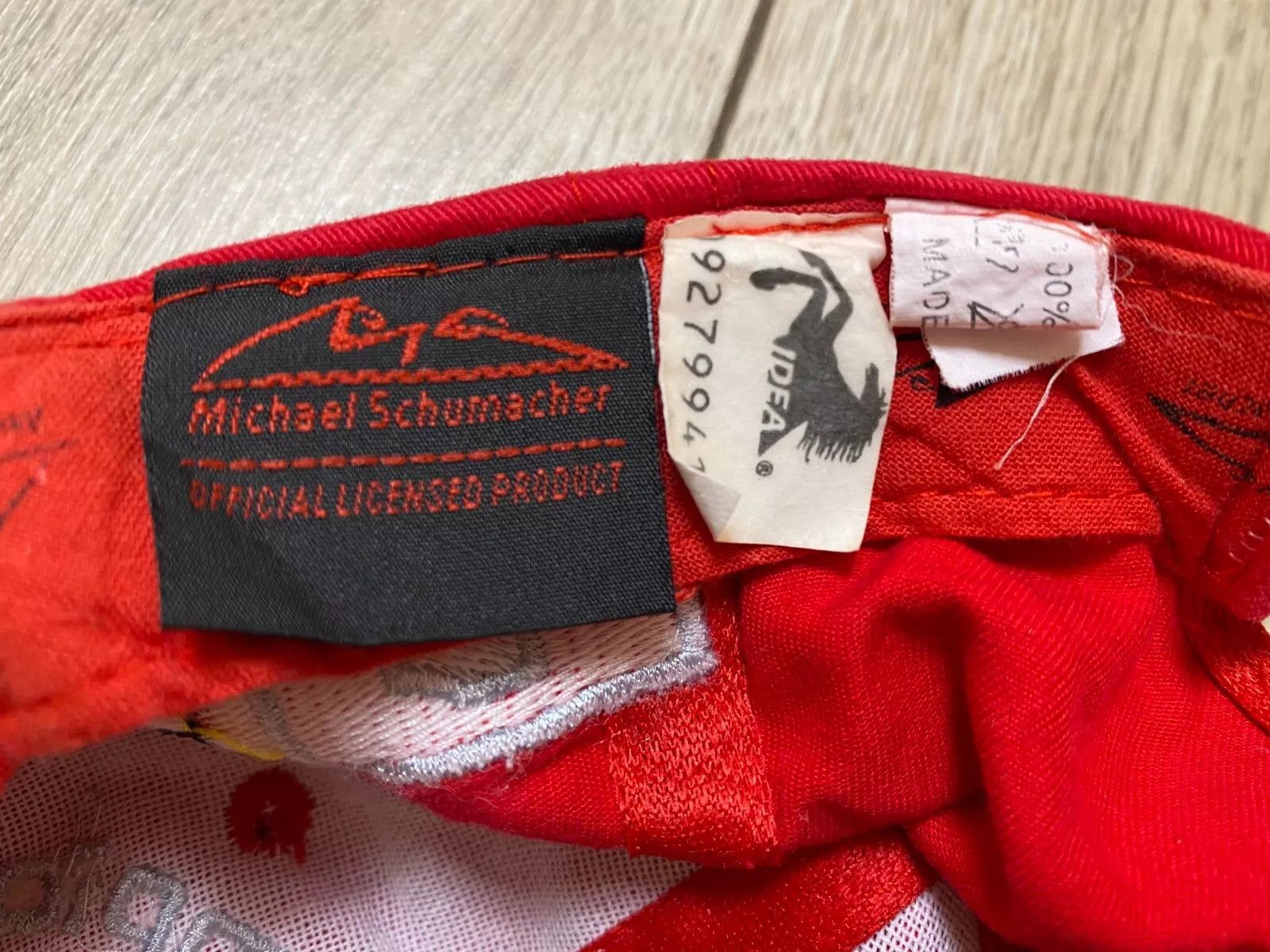 Ferrari × Formula 1 FERRARI CAP VINTAGE MICHAEL SCHUMACHER CAP FORMULA 1 CAP Size ONE SIZE - 9 Thumbnail