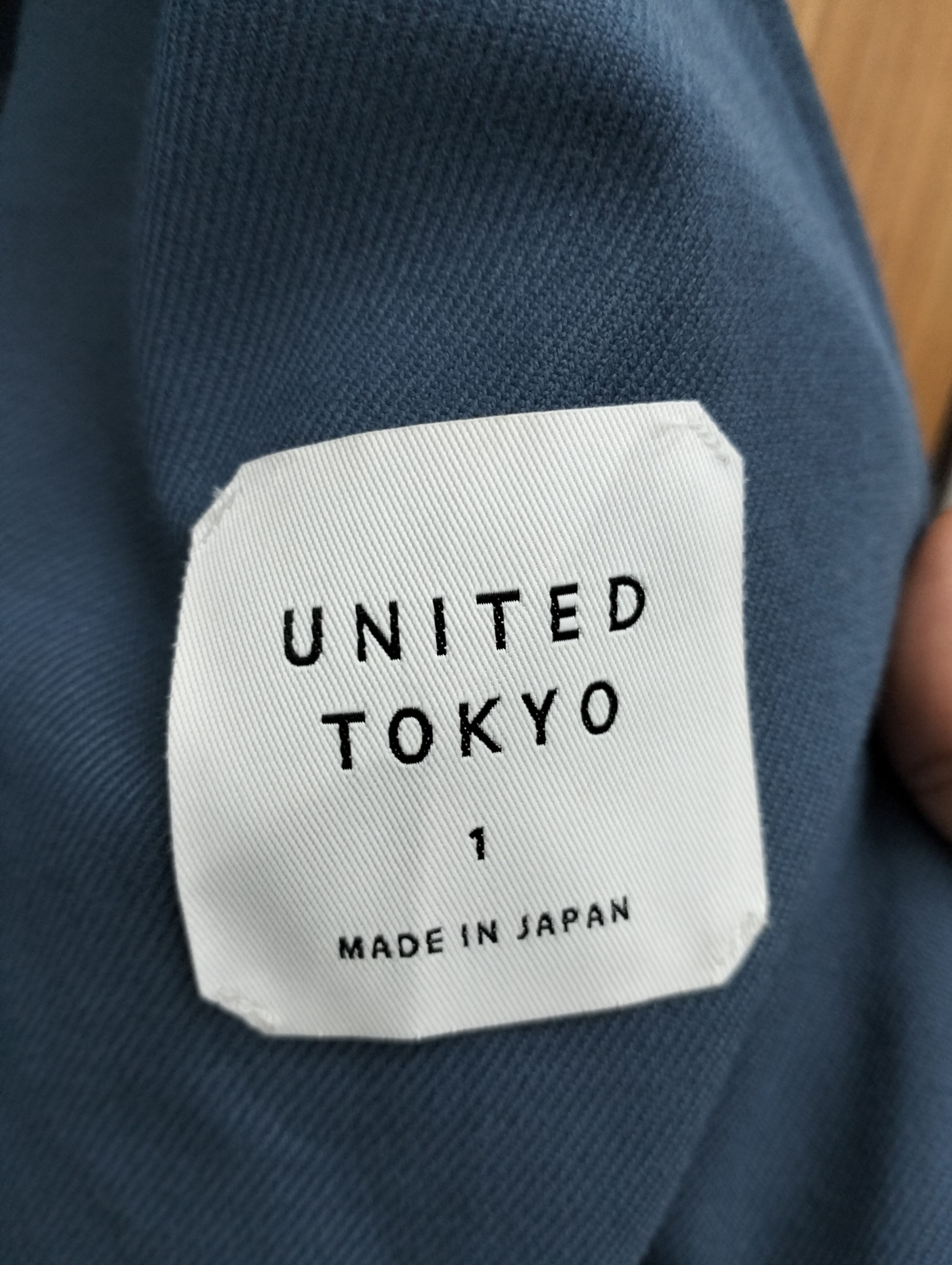 Japanese Brand JAPANESE DESIGNER UNITED TOKYO LONG COAT MADE IN JAPAN Size M / US 6-8 / IT 42-44 - 7 Thumbnail