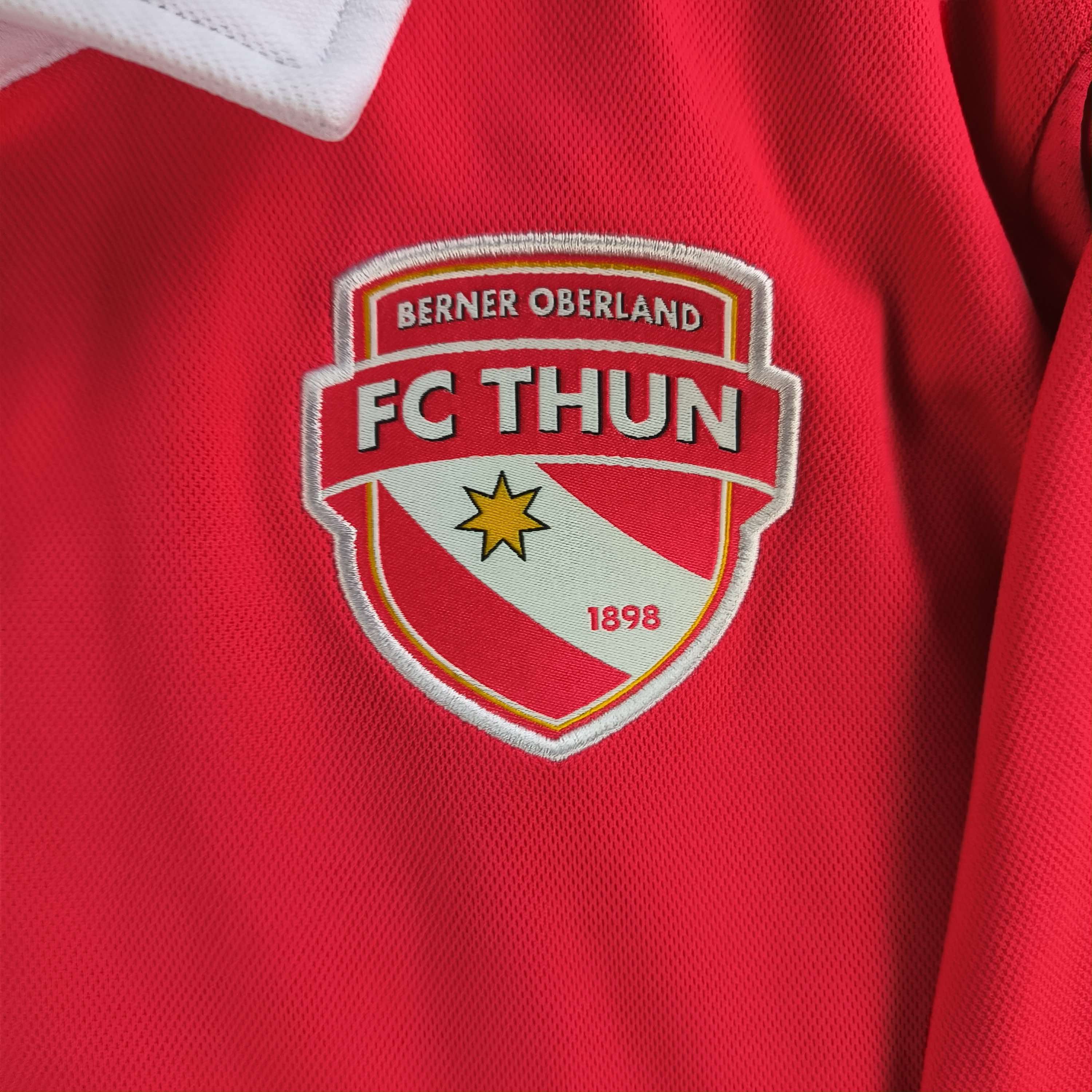 Macron FC Thun 2022-23 Macron home #14 football jersey shirt size L Size US L / EU 52-54 / 3 - 4 Thumbnail