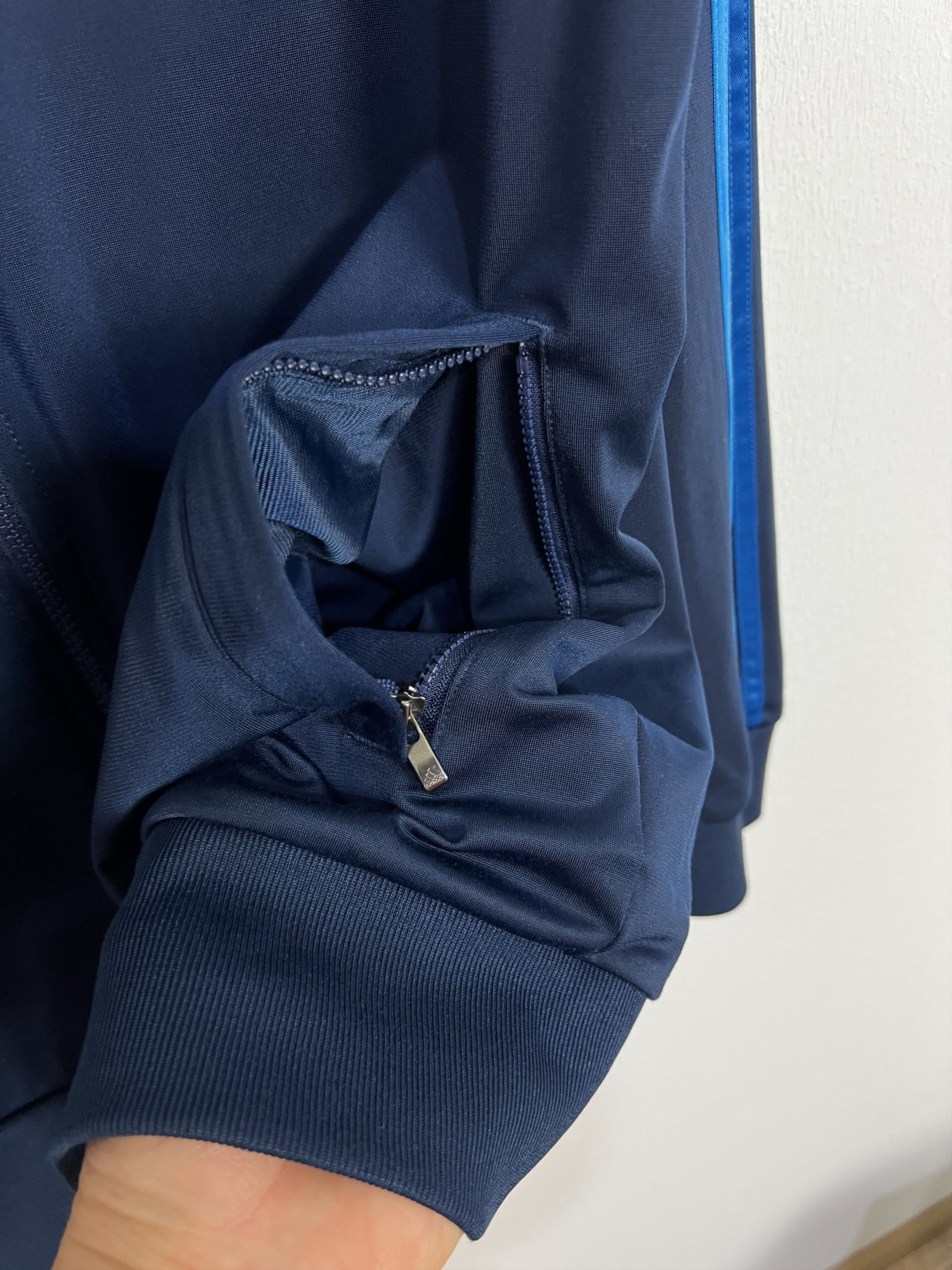 Adidas Vintage Chelsea Football Jacket Soccer Track Top Rare Zip Size US L / EU 52-54 / 3 - 4 Thumbnail