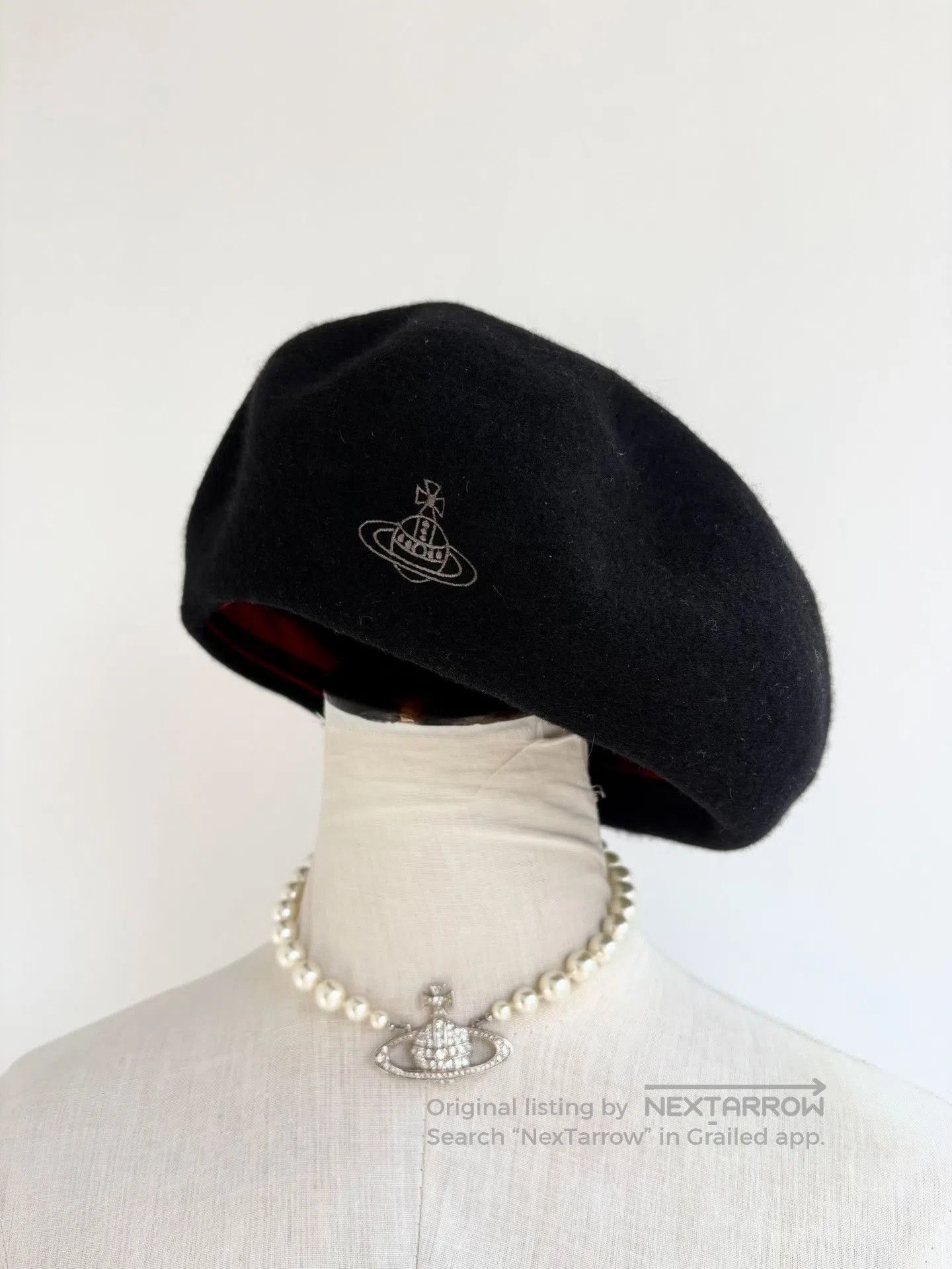 Vivienne Westwood Vivienne Westwood Vintage Saturn Beret. Size ONE SIZE - 2 Thumbnail