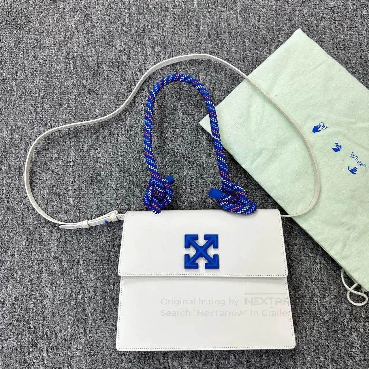 Off-White Off-White OW Arrow Logo White Handbag. Size ONE SIZE - 1 Thumbnail