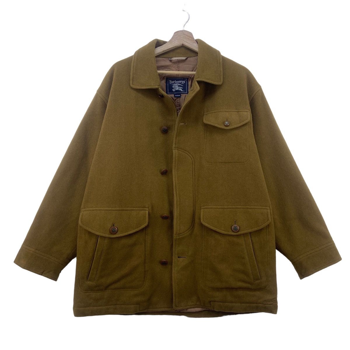 Burberry Prorsum Vintage Burberrys Prorsum Wool Heavy Coat Size US M / EU 48-50 / 2 - 3 Thumbnail