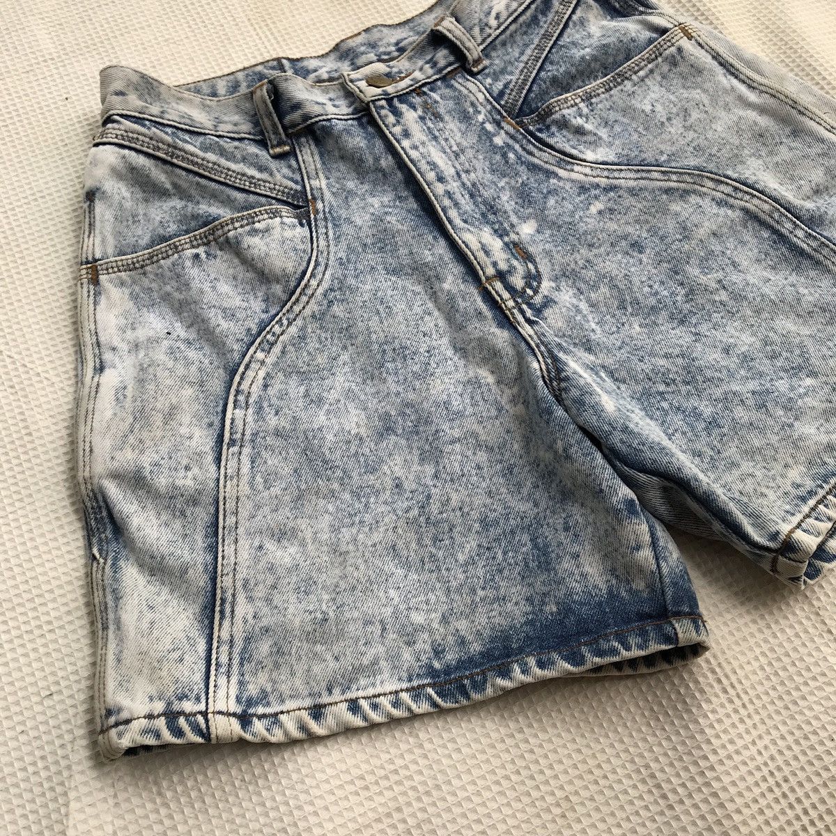 14th Addiction Sick washed distressed hot pants by 024 Size US 26 / EU 42 - 6 Thumbnail