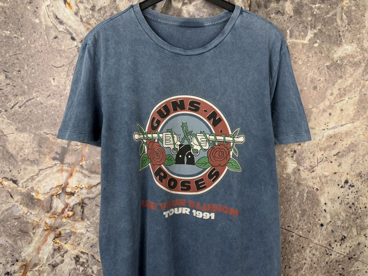 Guns N' Roses Men’s Gunse N Roses T-Shirt Use Your Illusion Tour 1991 Size US XL / EU 56 / 4 - 3 Thumbnail