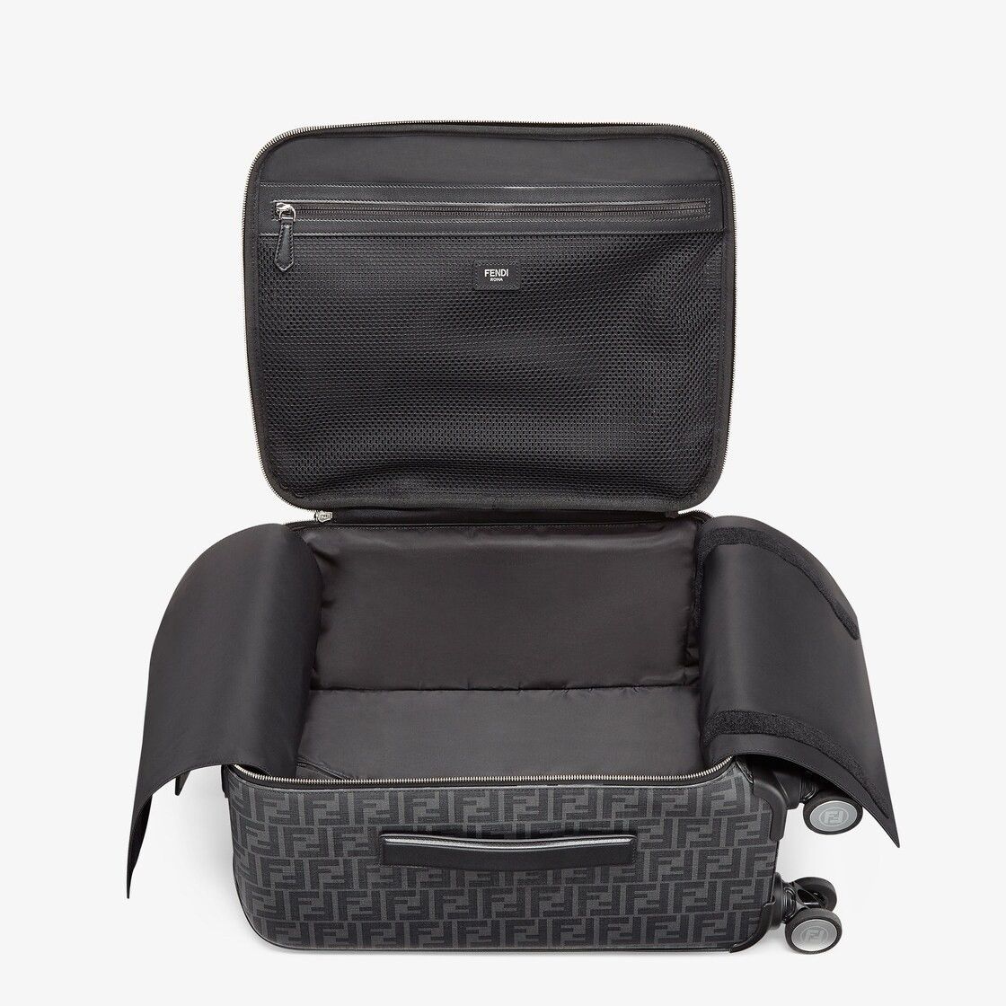 Fendi o1s1wg110925 Size: OS/Cabin Size Trolley in Black Size ONE SIZE - 4 Thumbnail