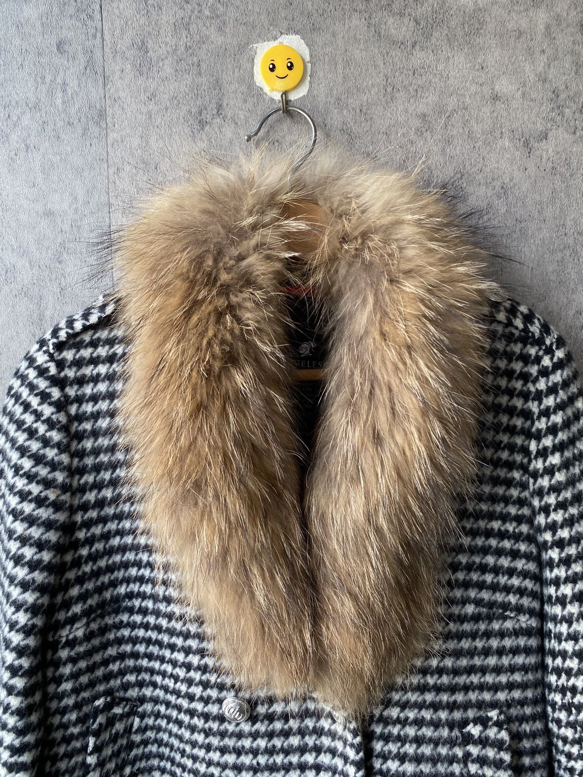 Loveless Loveless Japan Double Breasted Wool Cropped Fur Jacket Size US S / EU 44-46 / 1 - 4 Thumbnail