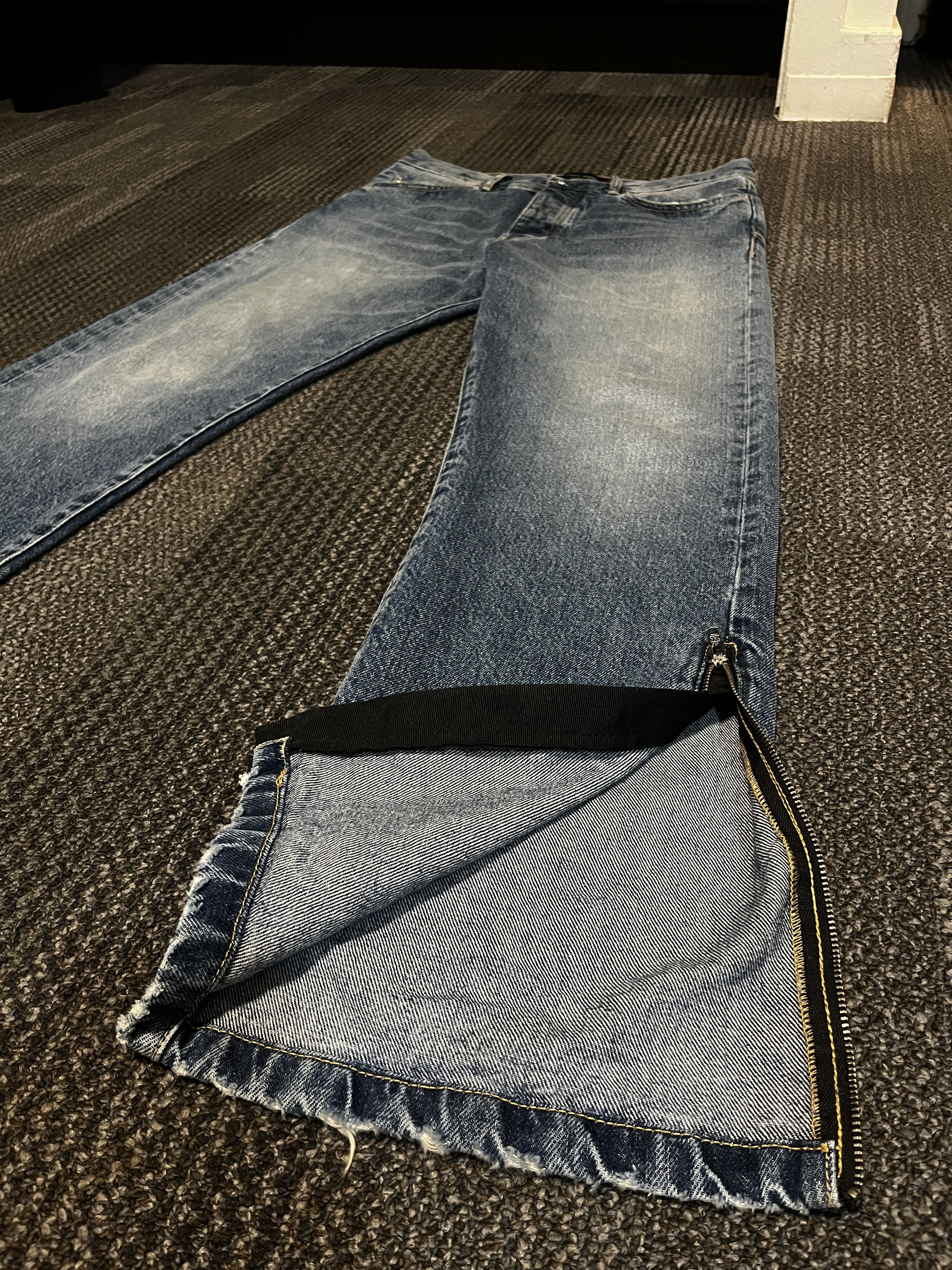 Purple × Purple Brand Italian Made Limited Edition Classic Blue Washed Denim Size US 32 / EU 48 - 4 Thumbnail