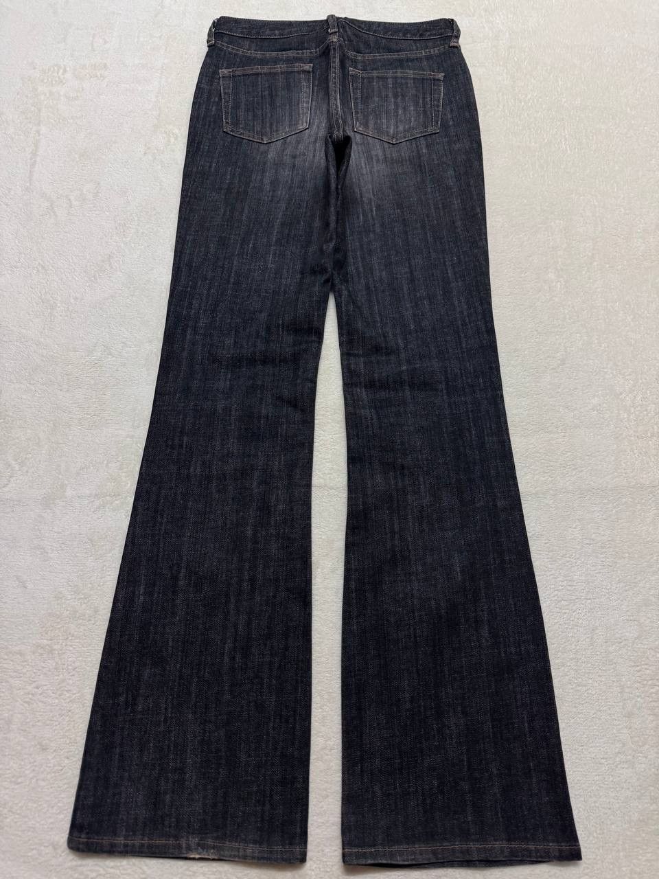Japanese Brand FLARE Vintage Uniqlo Mudwash Bell Bottom Distressed Jeans Size US 26 / EU 42 - 12 Thumbnail