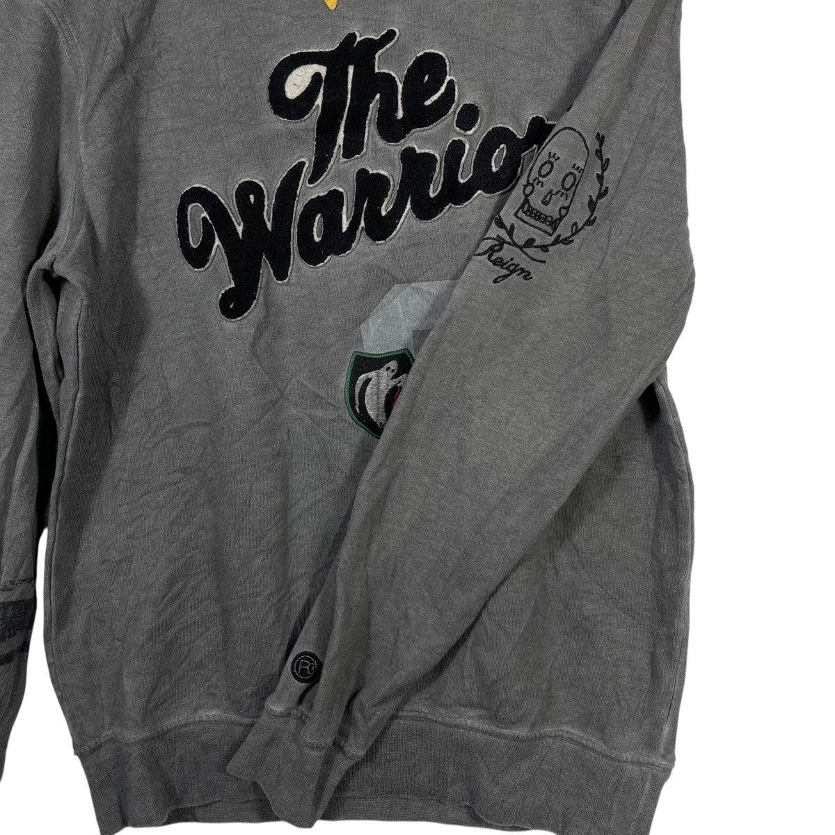 Vintage REIGN Italia The Warriors Big Script Logo Crewneck Size US S / EU 44-46 / 1 - 5 Thumbnail