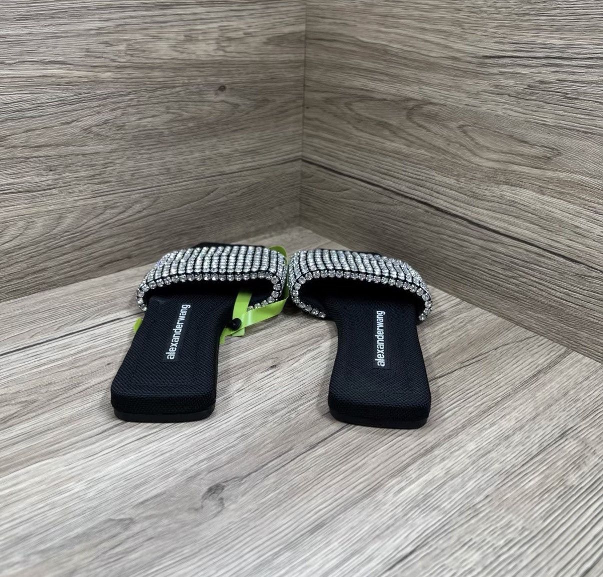 Alexander Wang Alexander Wang Rhinestone Slippers J41 Size US 5.5 / IT 35.5 - 4 Thumbnail