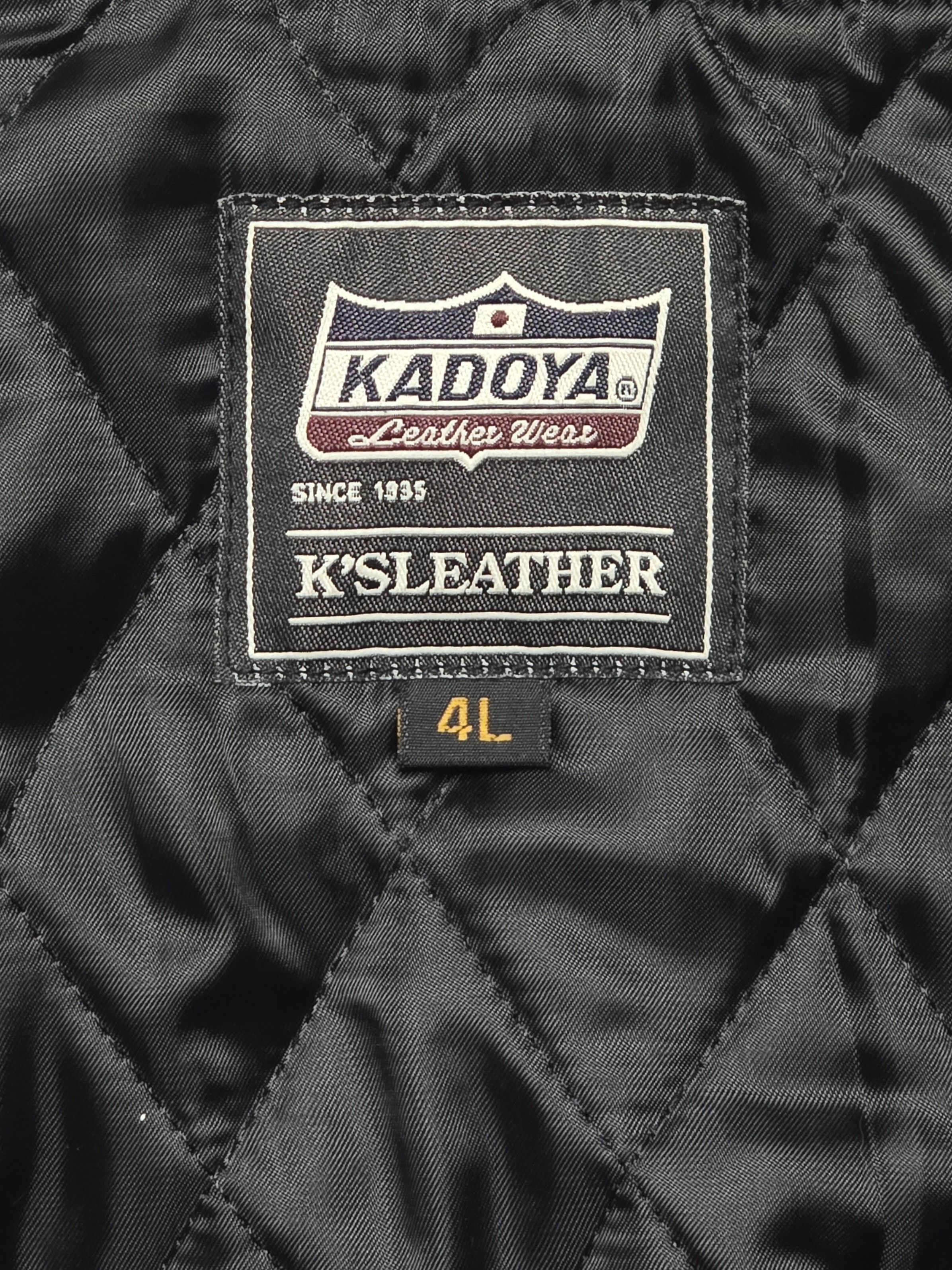 Kadoya Kadoya - CHW-JP Single Riders Leather Jacket Size US L / EU 52-54 / 3 - 8 Thumbnail