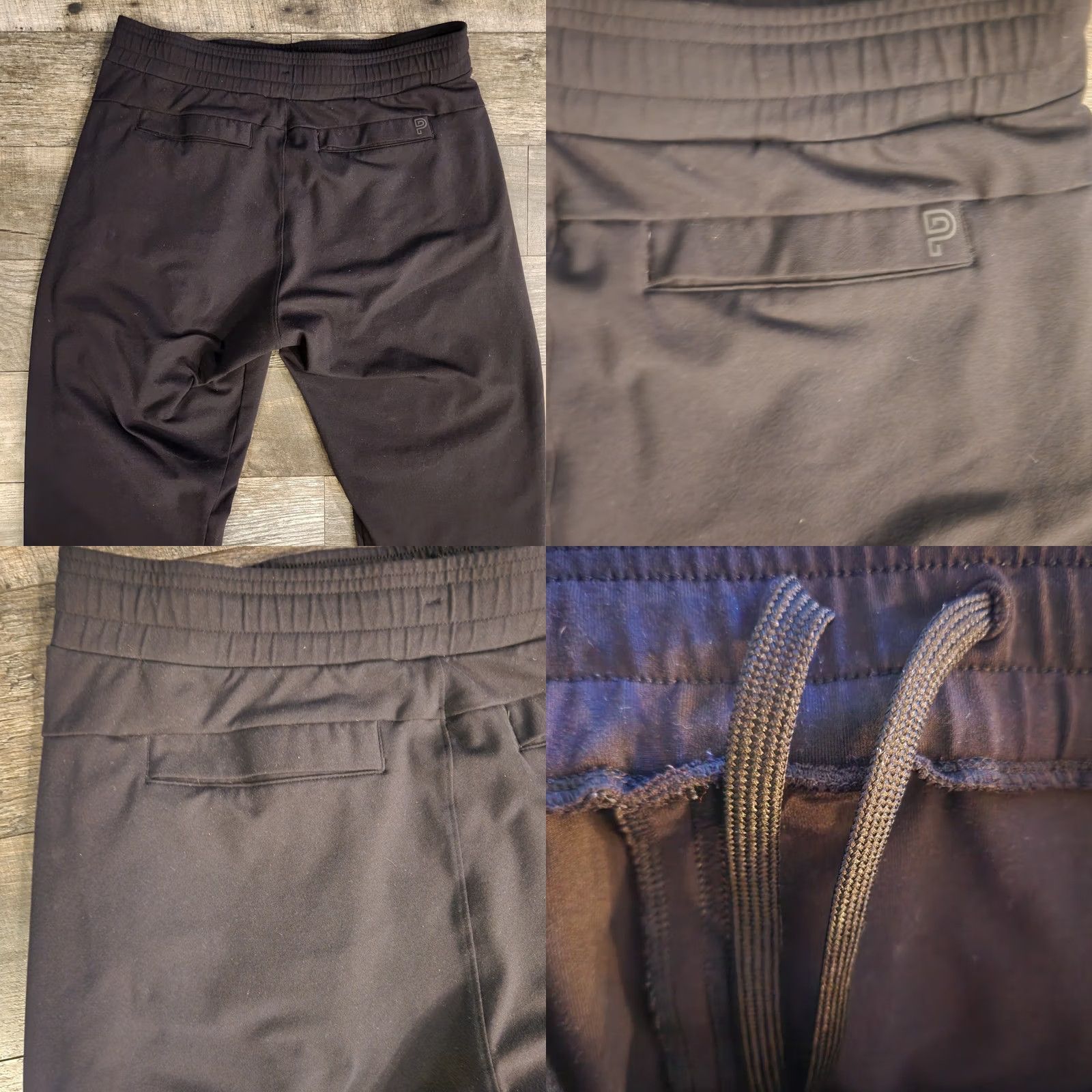 Vintage Public Rec Pants Mens 34x32 Black Gameday Jogger Stretch Performance Run Gym Size US 34 / EU 50 - 8 Thumbnail
