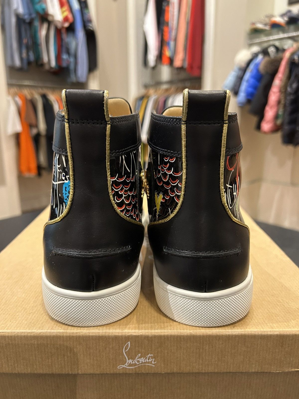 Christian Louboutin Christian Louboutin High Top Sneakers Size US 7.5 / EU 40-41 - 3 Thumbnail