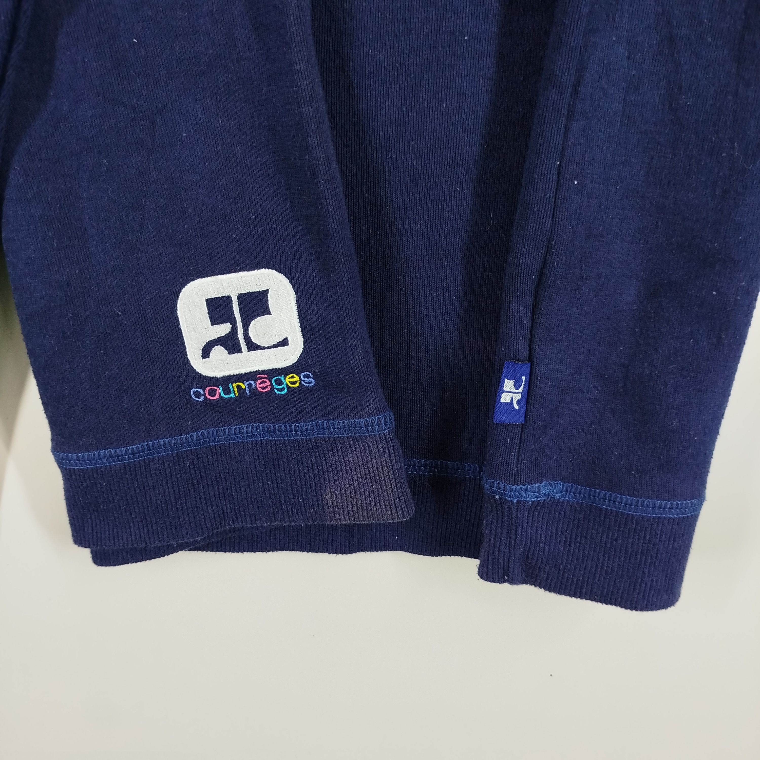 Courreges × Designer Courreges Embroidery Logo Big Spell Out Size S / US 4 / IT 40 - 5 Thumbnail
