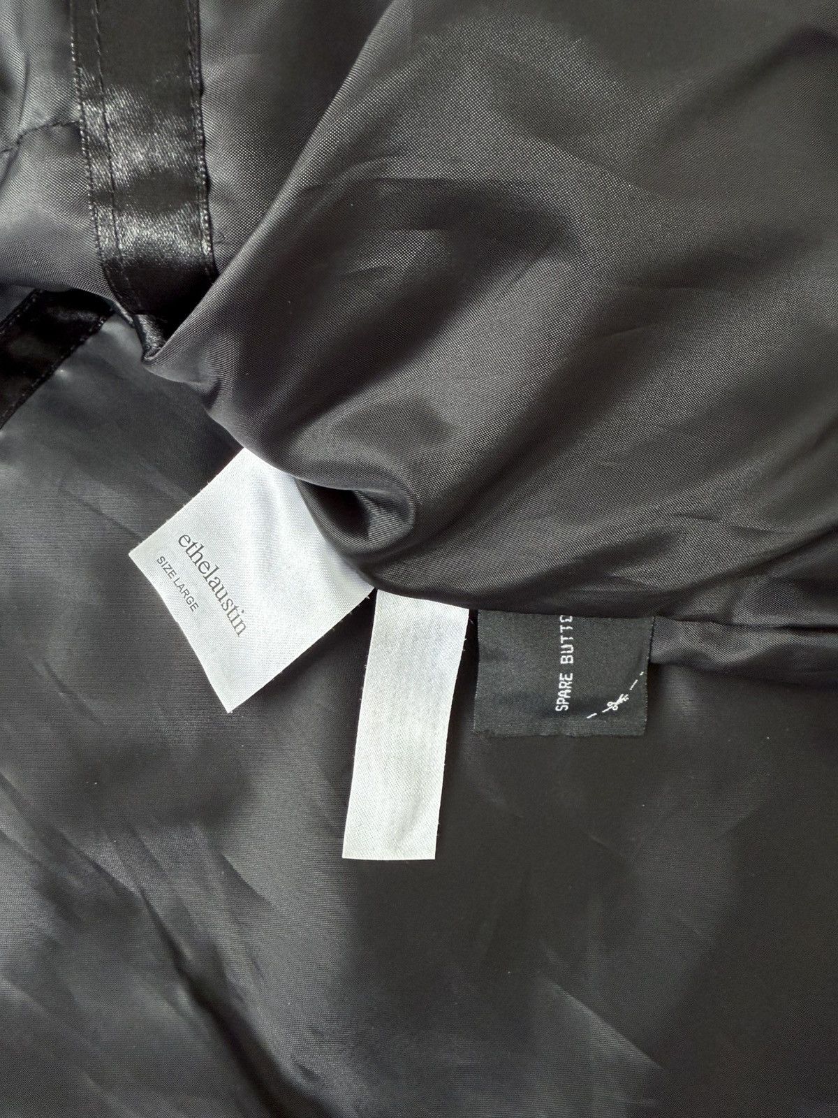 Vintage Vintage 90s Black Leather Jacket Y2K Size US L / EU 52-54 / 3 - 14 Thumbnail
