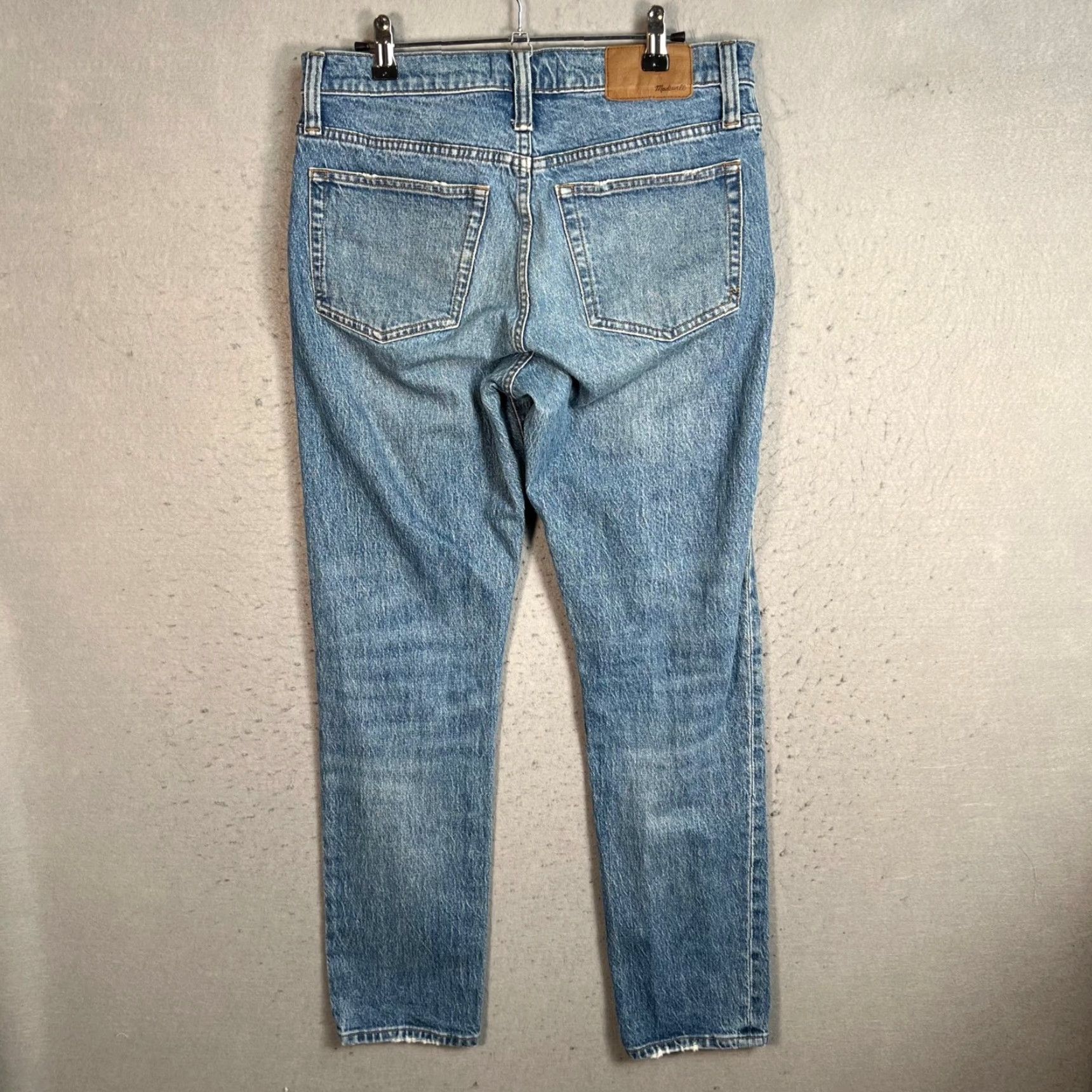 Madewell Madewell Mens 30 x 32 Athletic Slim Fit Blue Jeans Cotton Blend Denim Size US 30 / EU 46 - 2 Thumbnail