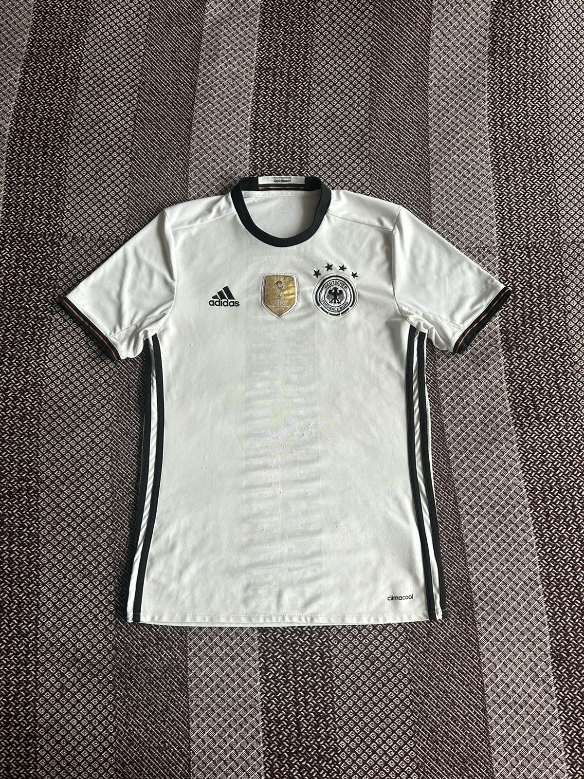Adidas Germany Adidas 2016 Euro Football Home Soccer Jersey Size S Size US S / EU 44-46 / 1 - 1 Thumbnail