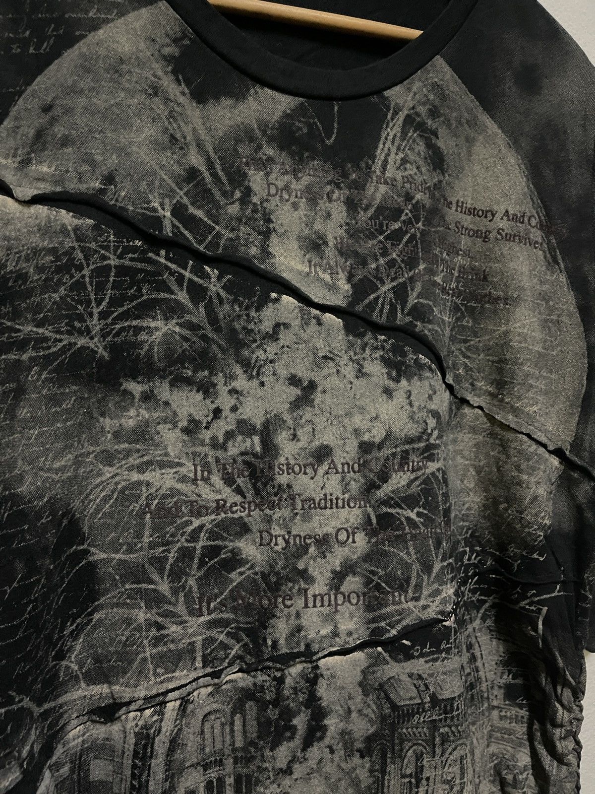 In The Attic Full Print Cross T Shirt Punk