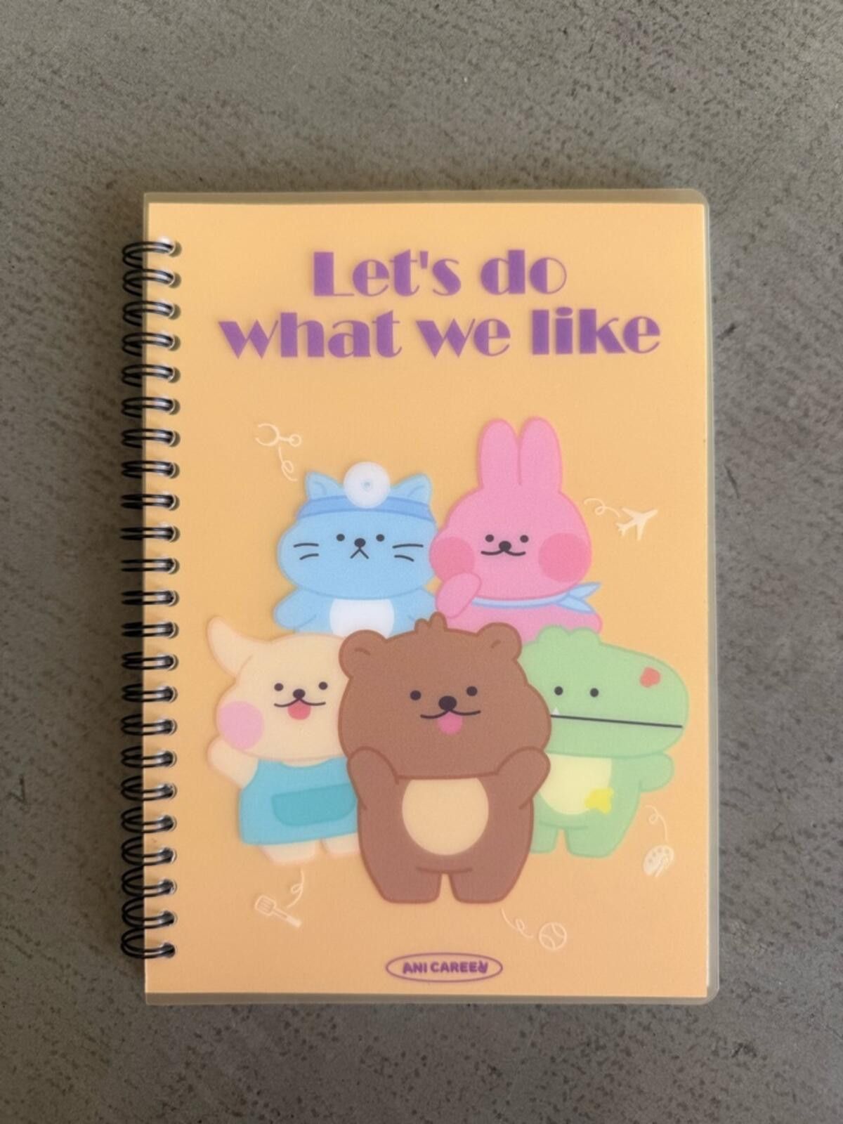 Other Ani Caree Spiral Notebook / Korea / Cute Character Size ONE SIZE - 1 Thumbnail