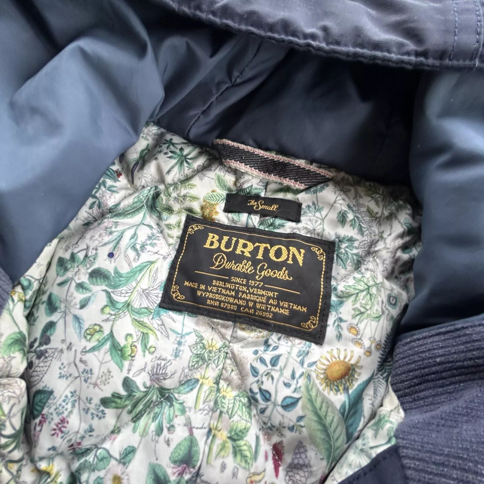 Burton Burton Jacket Women’s Small Navy Blue Goose Size S / US 4 / IT 40 - 9 Thumbnail