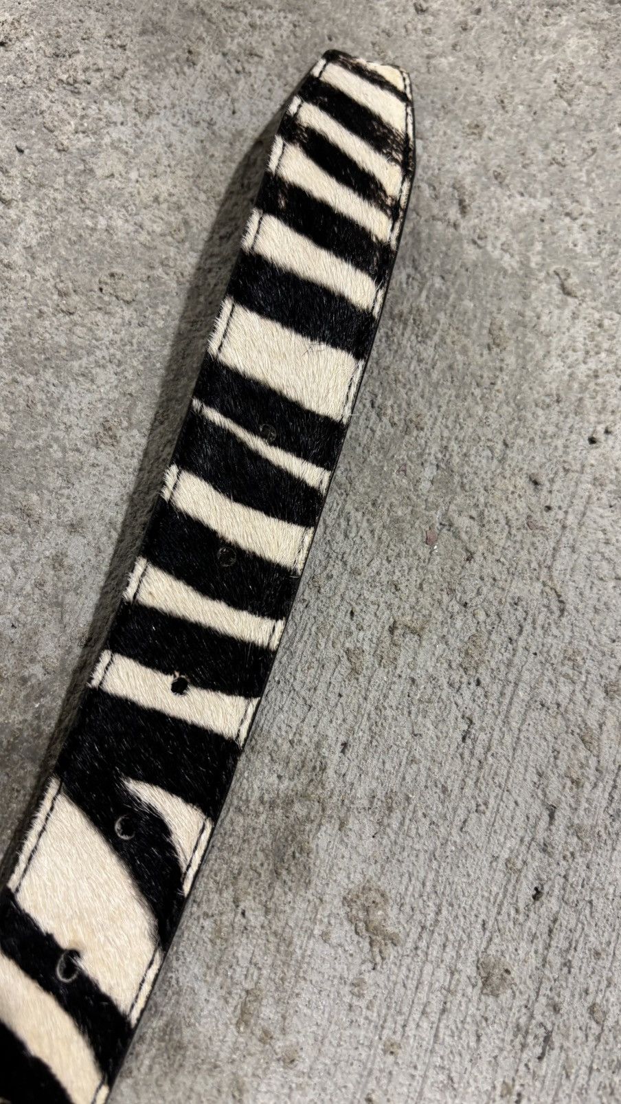 1199 Bazo 1199 Zebra Belt Size 32 - 10 Thumbnail