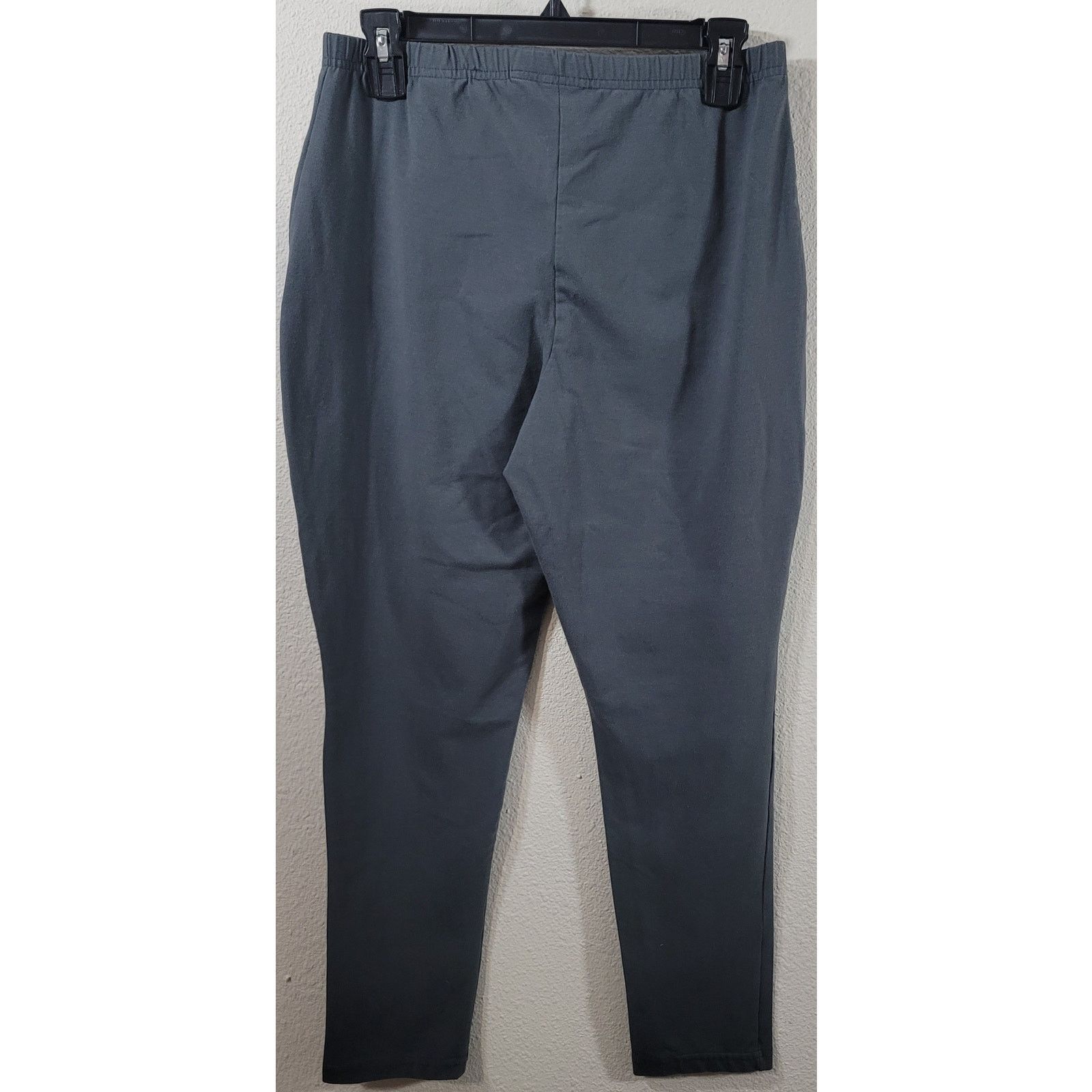 Other Women With Control Gray Flat Front Legging Large Pull On Size 34" / US 12 / IT 48 - 5 Thumbnail